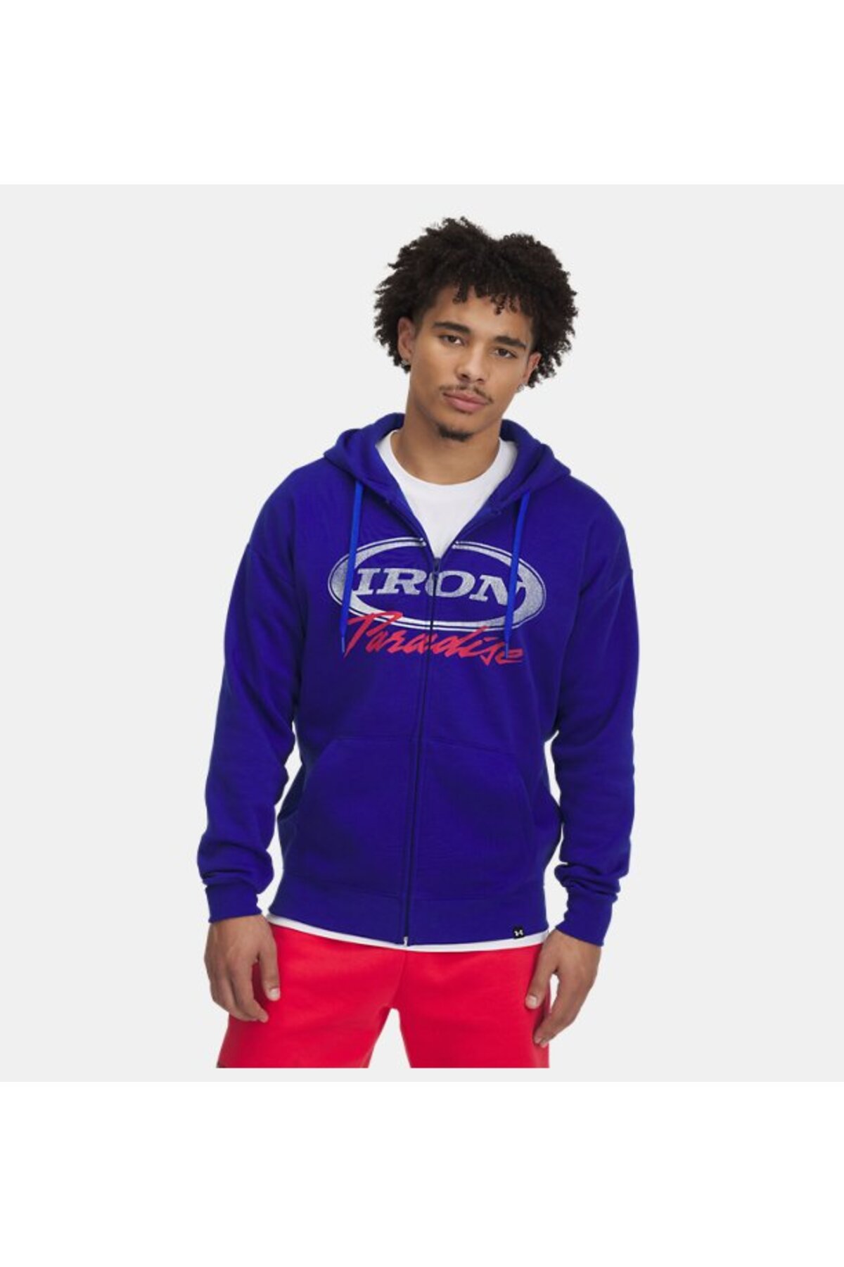 آندر آرمور کاپشن زیپ‌دار پشمی مردانه UA Project Rock Icon، کد 1389914-400