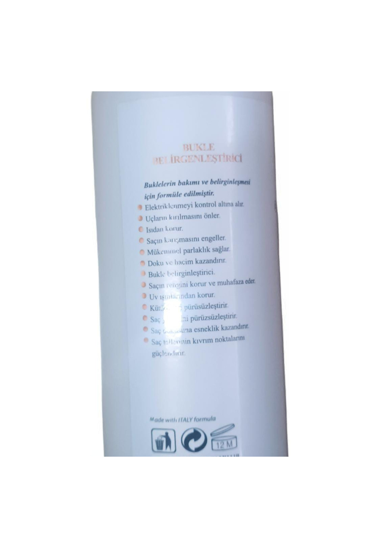 bukle belirginleştirici ultracare haircream 500ml msbb01 — MK00005987 — تصویر 3 از 4