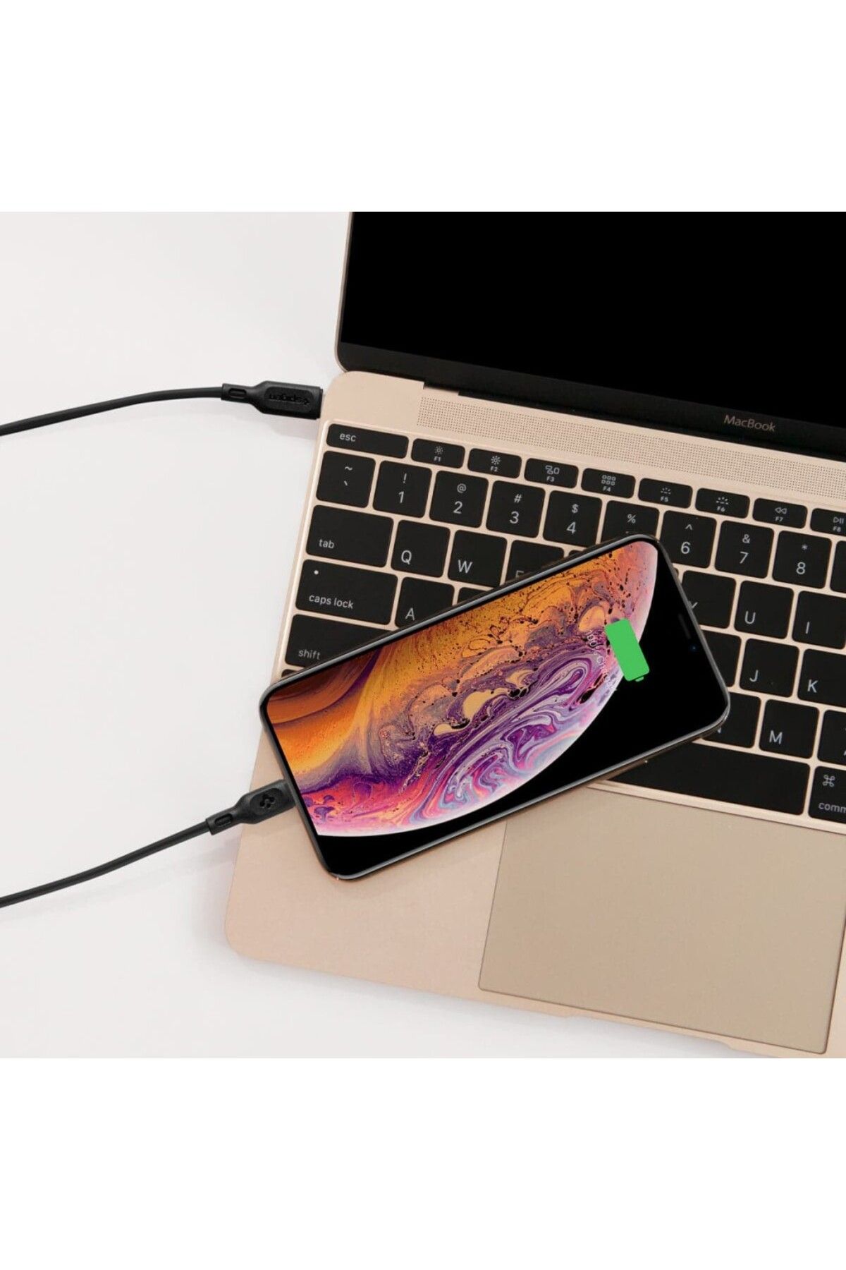 Spigen-Essential Usb-C to Lightning Fast Charging/Data Cable - Mfi Licensed, 1 Meter, 2 Pcs C10Cl 4