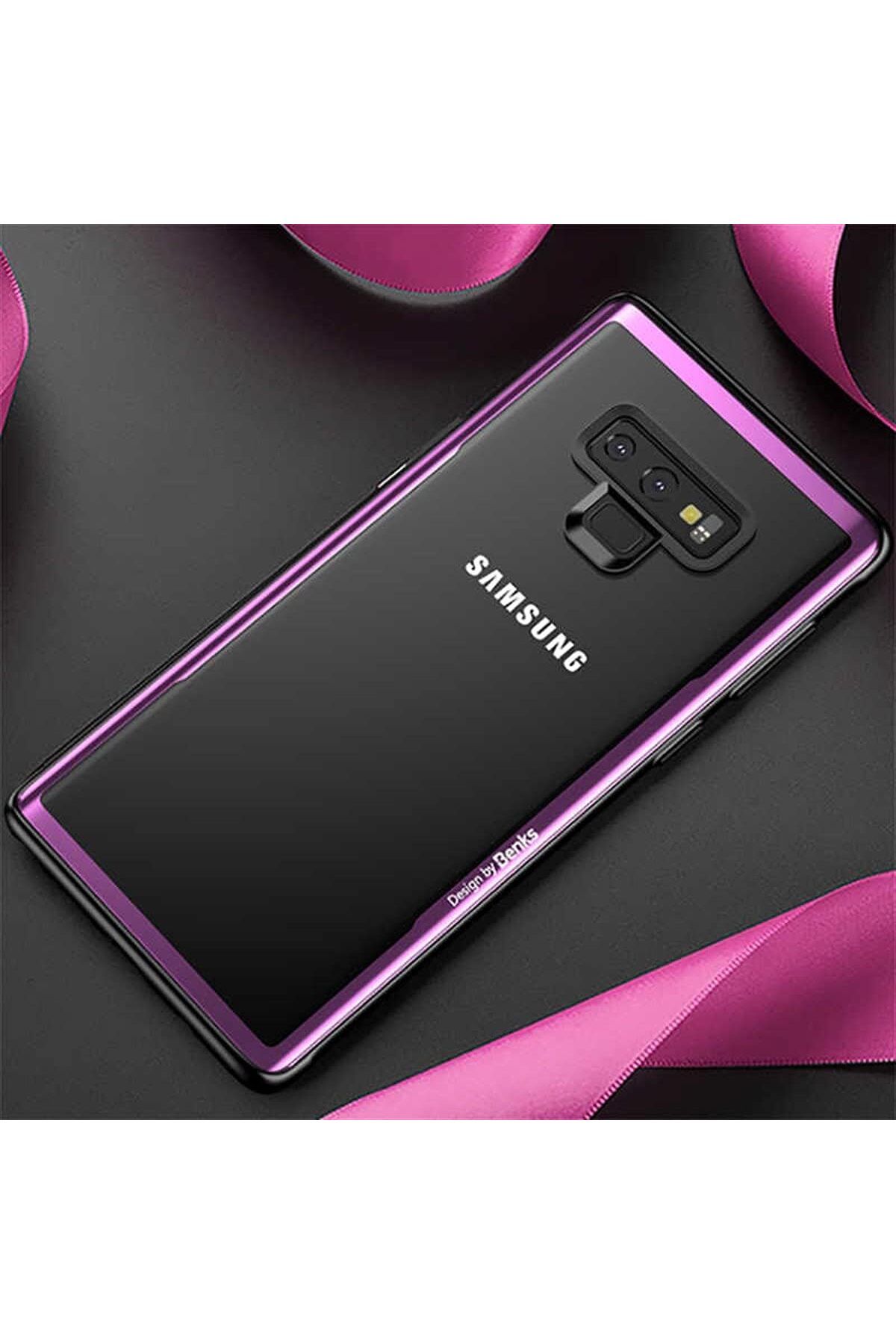 STOREMAX Erhnshp 9046 Galaxy Note 9 ile Uyumlu Kılıf, Magic Shiny Glass, Mor rnbuyshop 995340