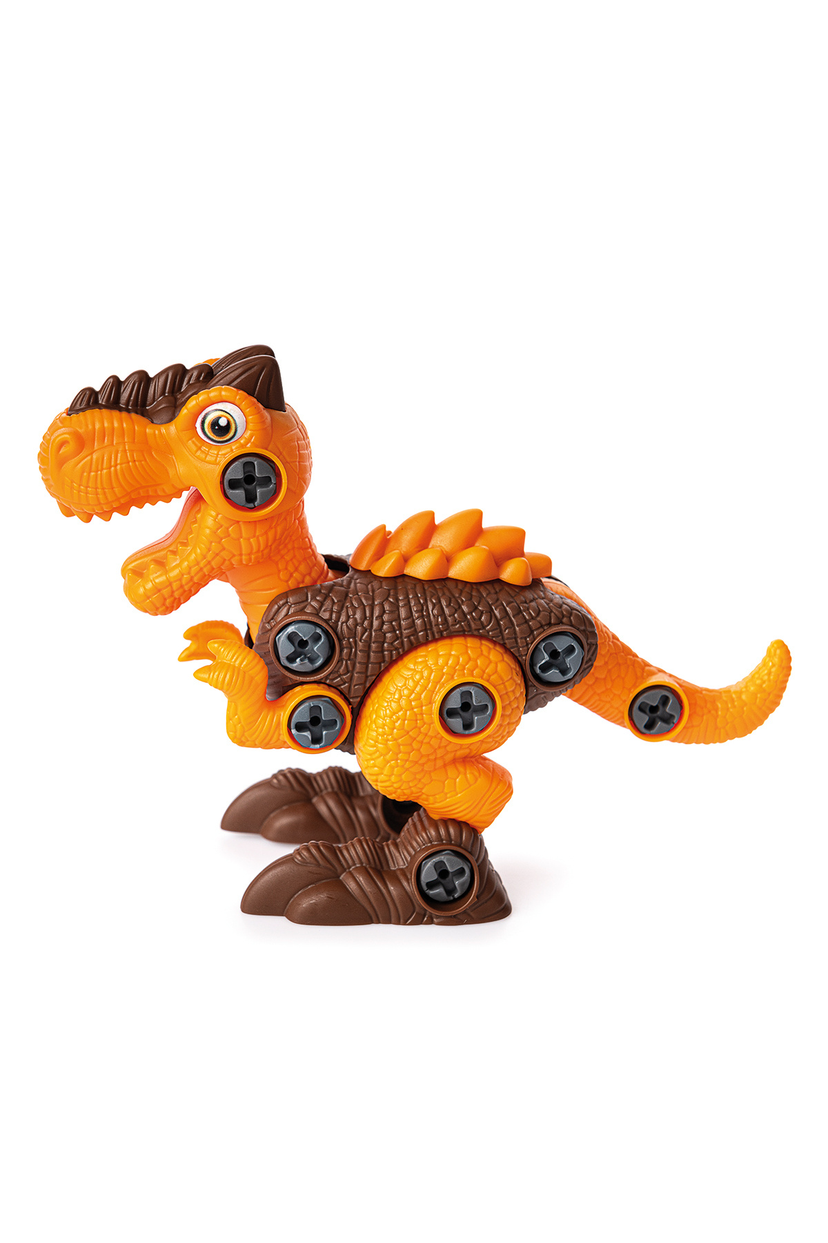 Kayyum Oyuncak VİDALI DİNAZOR OYUNCAĞI 2 Lİ MAVİ VE TURUNCU MODELİ