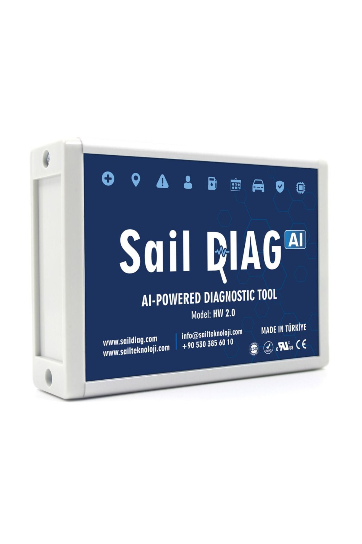 Sailteknoloji Sail Diag F1 AI Yapay Zeka Destekli Arıza Tespit Cihazı