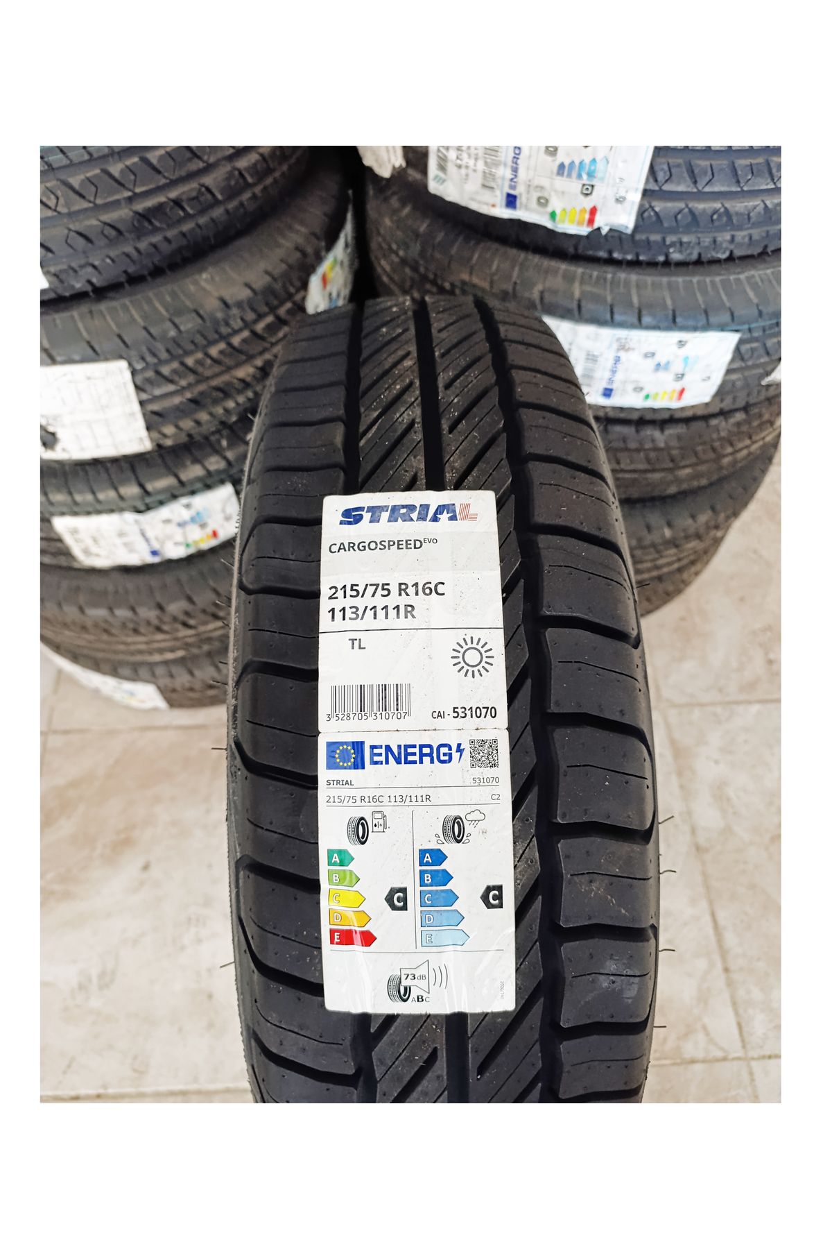 Strial 205/65 R16C 107/105T YAZ LASTİĞİ 2024