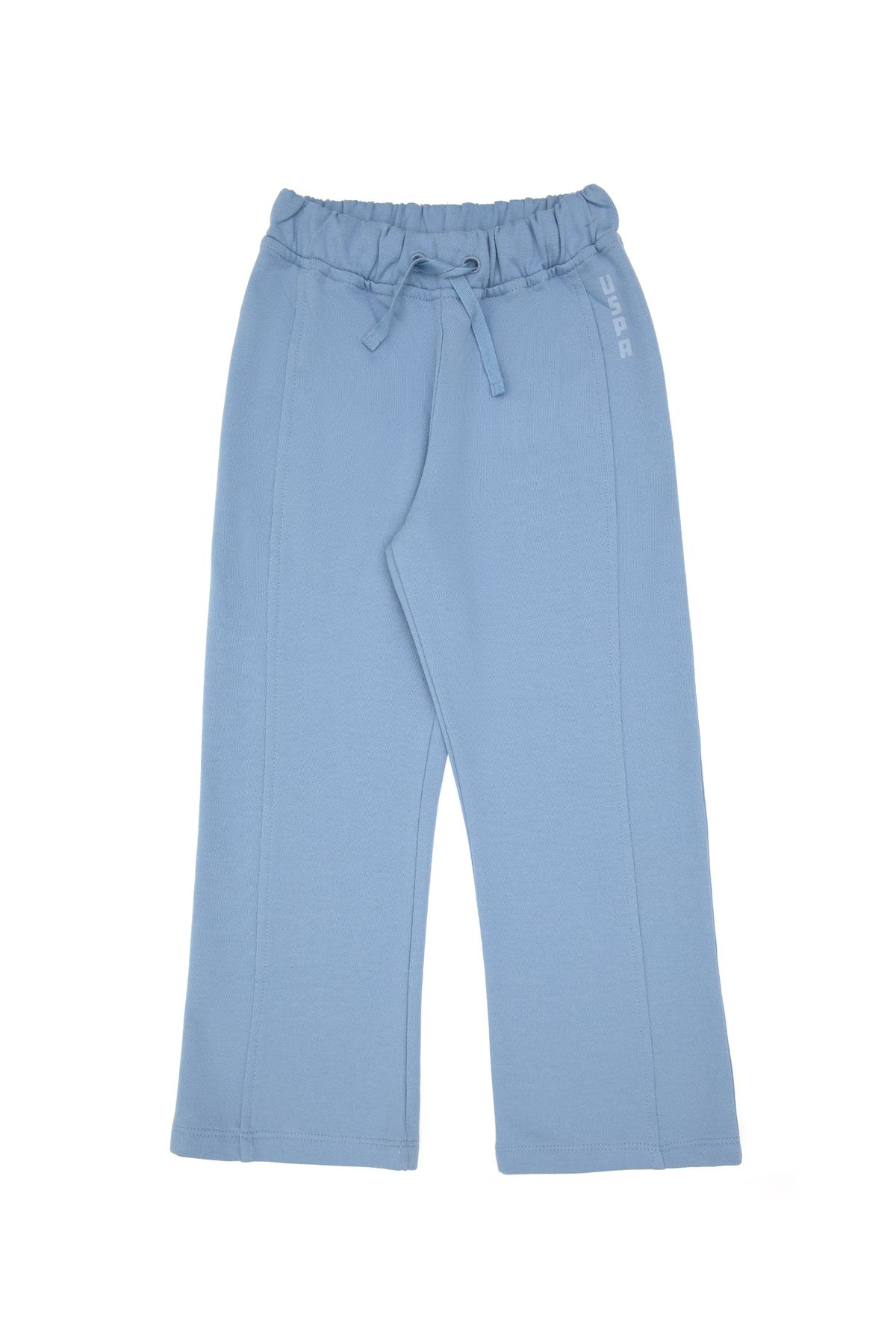 U.S. Polo Assn.-Girl's Light Blue Raised Sweatpants 50296368 -Vr003 4