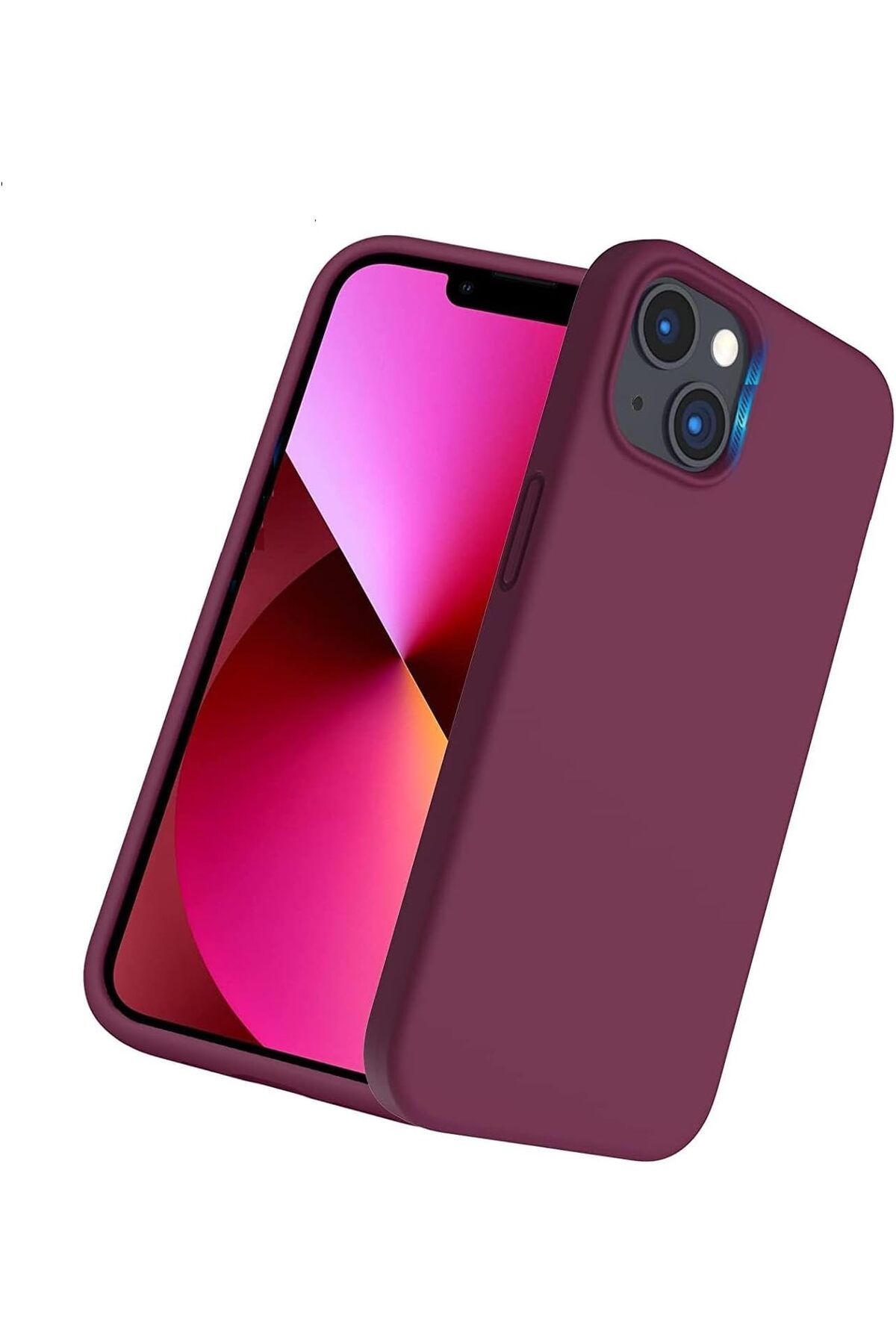STOREMAX Phone 14 ProMax uyumlu içi Kadife Lansman Silikon Kılıf Şok Emici Full Kasa Koruma