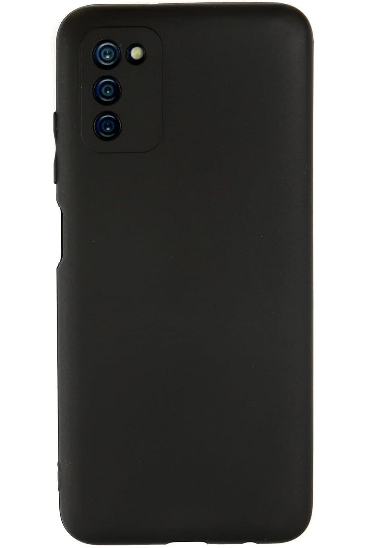 STOREMAX srhtDS Galaxy A03S Kılıf Kamera Korumalı Yumuşak Dokulu Silikon - Siyah Desing 266450