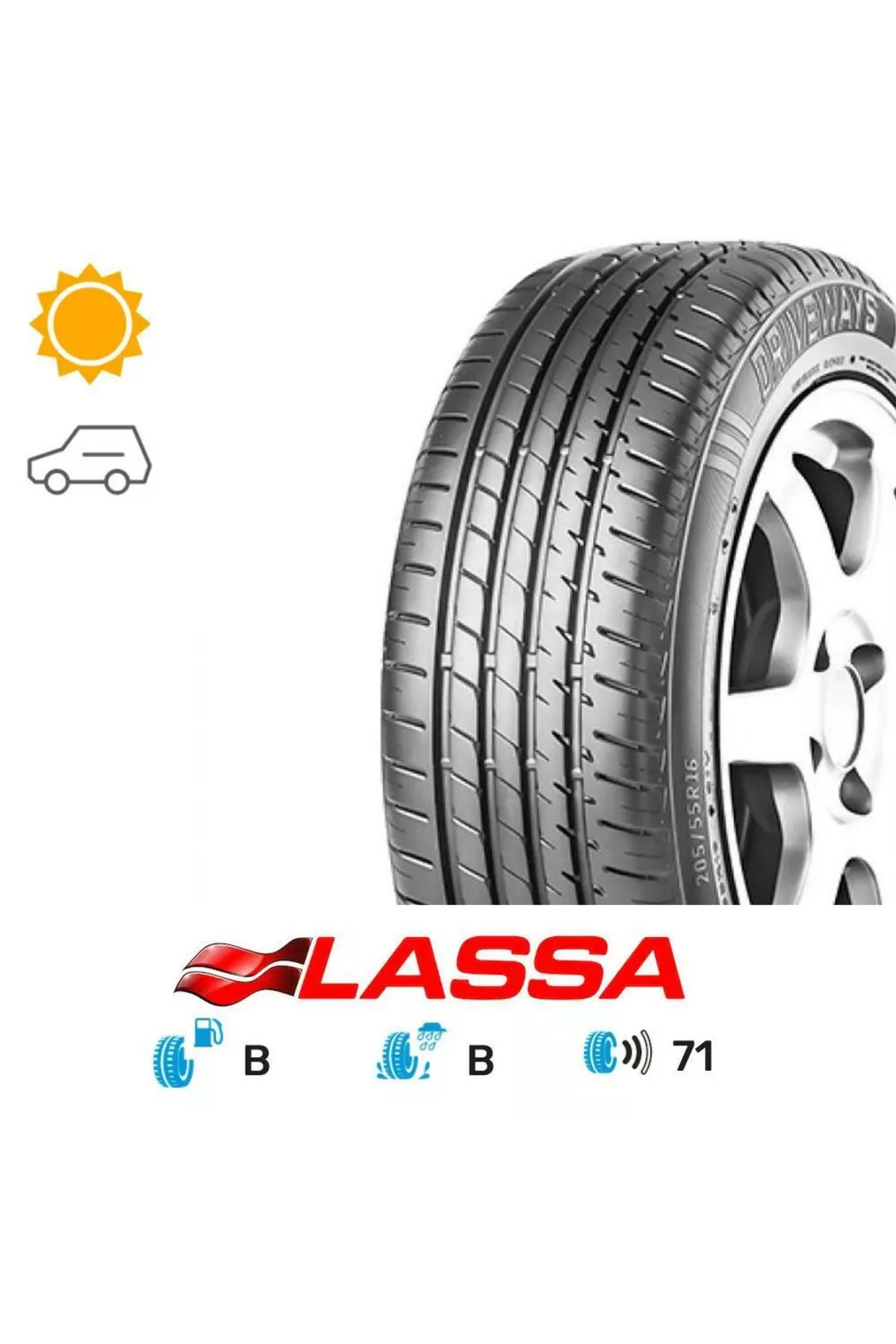 Lassa 205-50R17 93W XL DRIVEWAYS