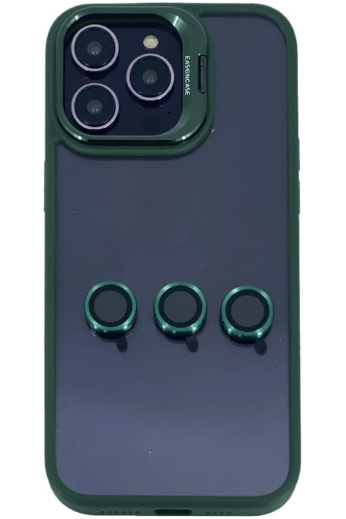 STOREMAX srhtDS pro max lens korumali beraber sert sefaf kilif kamera korumali (yesıl) Desing 266450