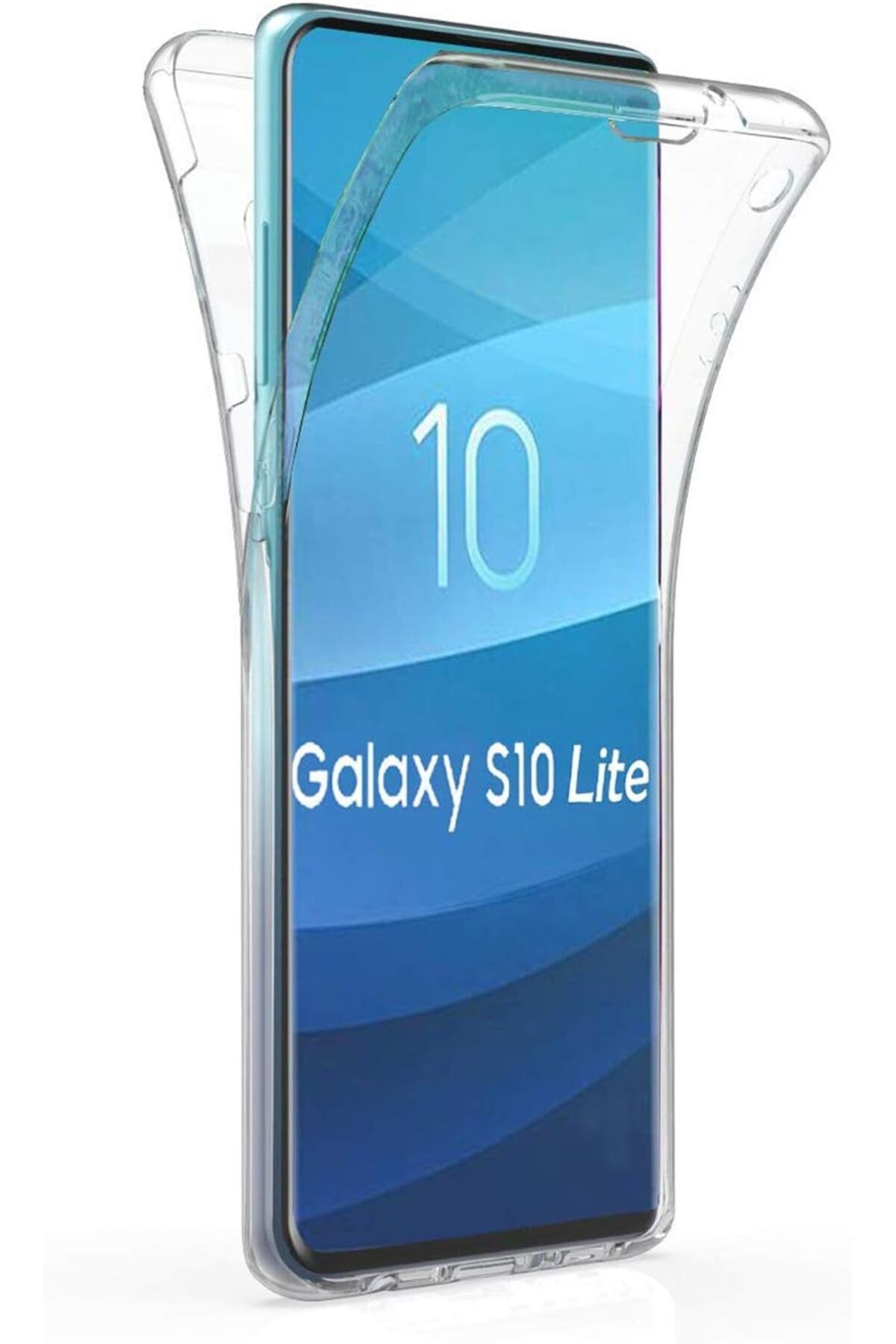 STOREMAX glpzr Galaxy S10e için Kılıf 6 tarafı tam full koruma 360 Clear Soft Şeffaf [Galaxy S10e ile Uy
