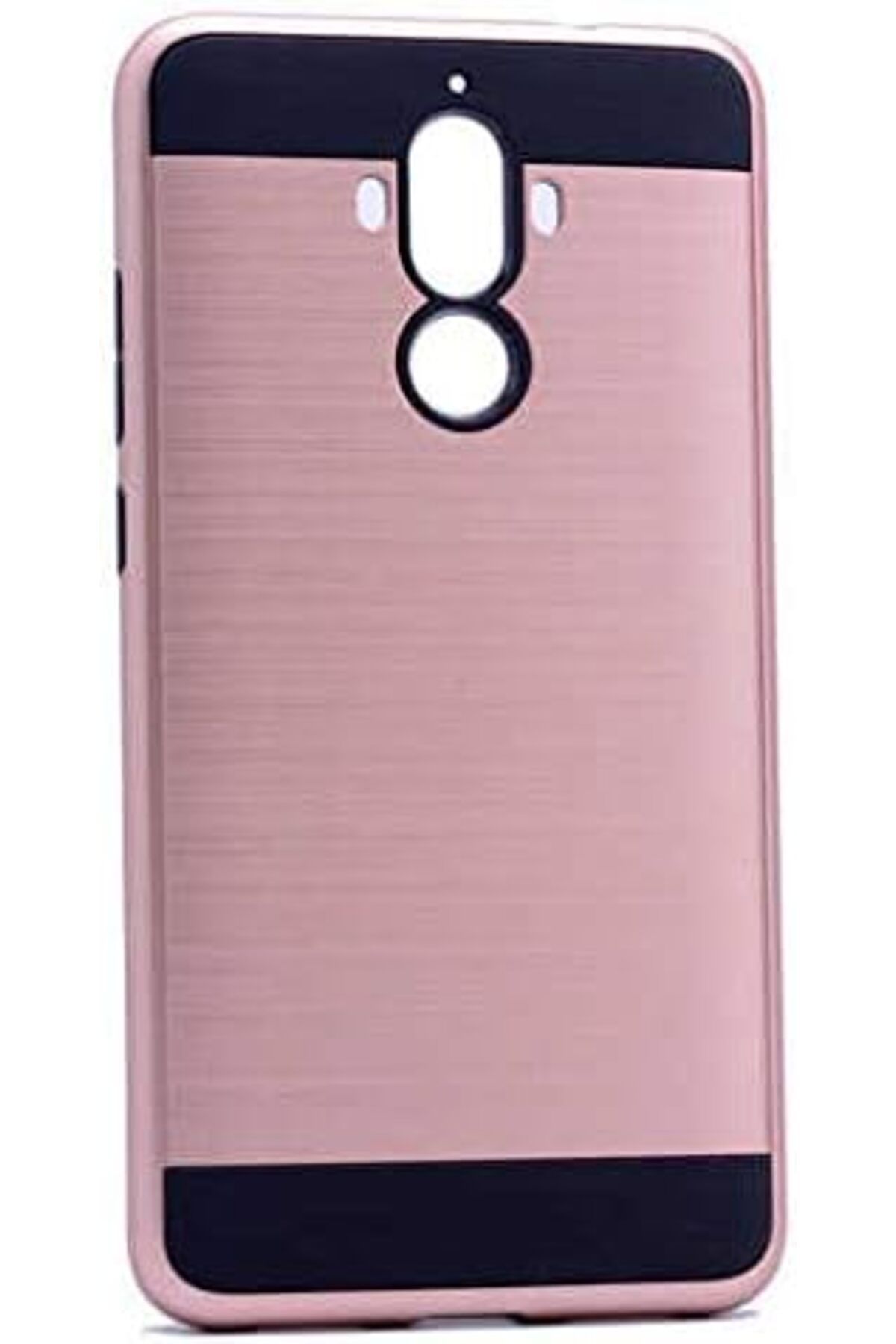 STOREMAX Erhnshp Mate 9 Uyumlu Kamera Korumalı Sert Silikon Kılıf (Pembe Altın) rnbuyshop 995340