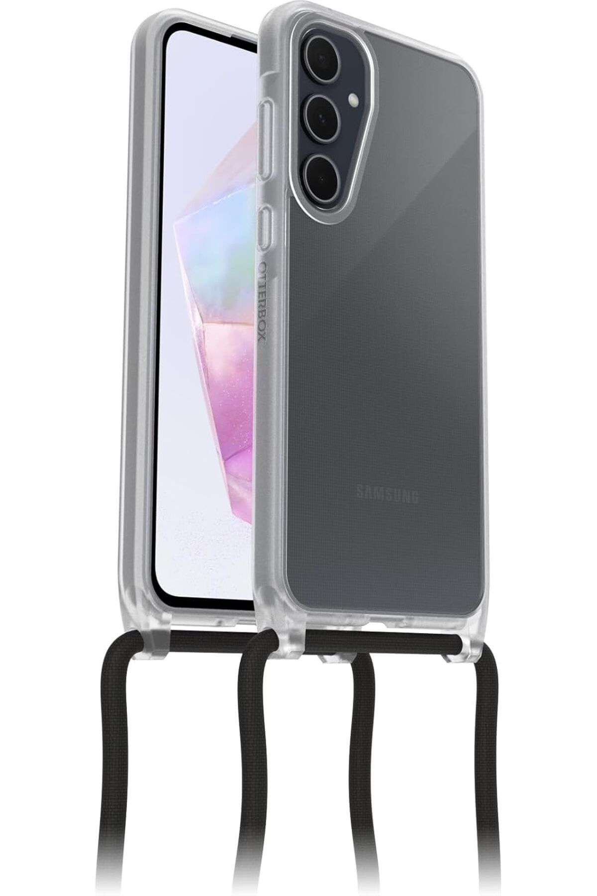 STOREMAX cmllashop React Necklace kılıf, Galaxy A35 5G için, ultra ince, koruyucu kılıf, ayarlanabilir