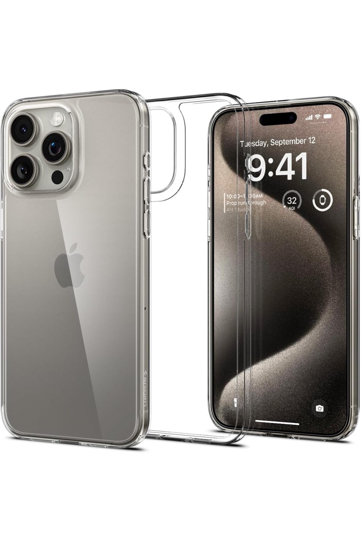 STOREMAX cmllashop iPhone 15 Pro Max Kılıf Air Skin Hybrid Crystal Clear - ACS06554 542093