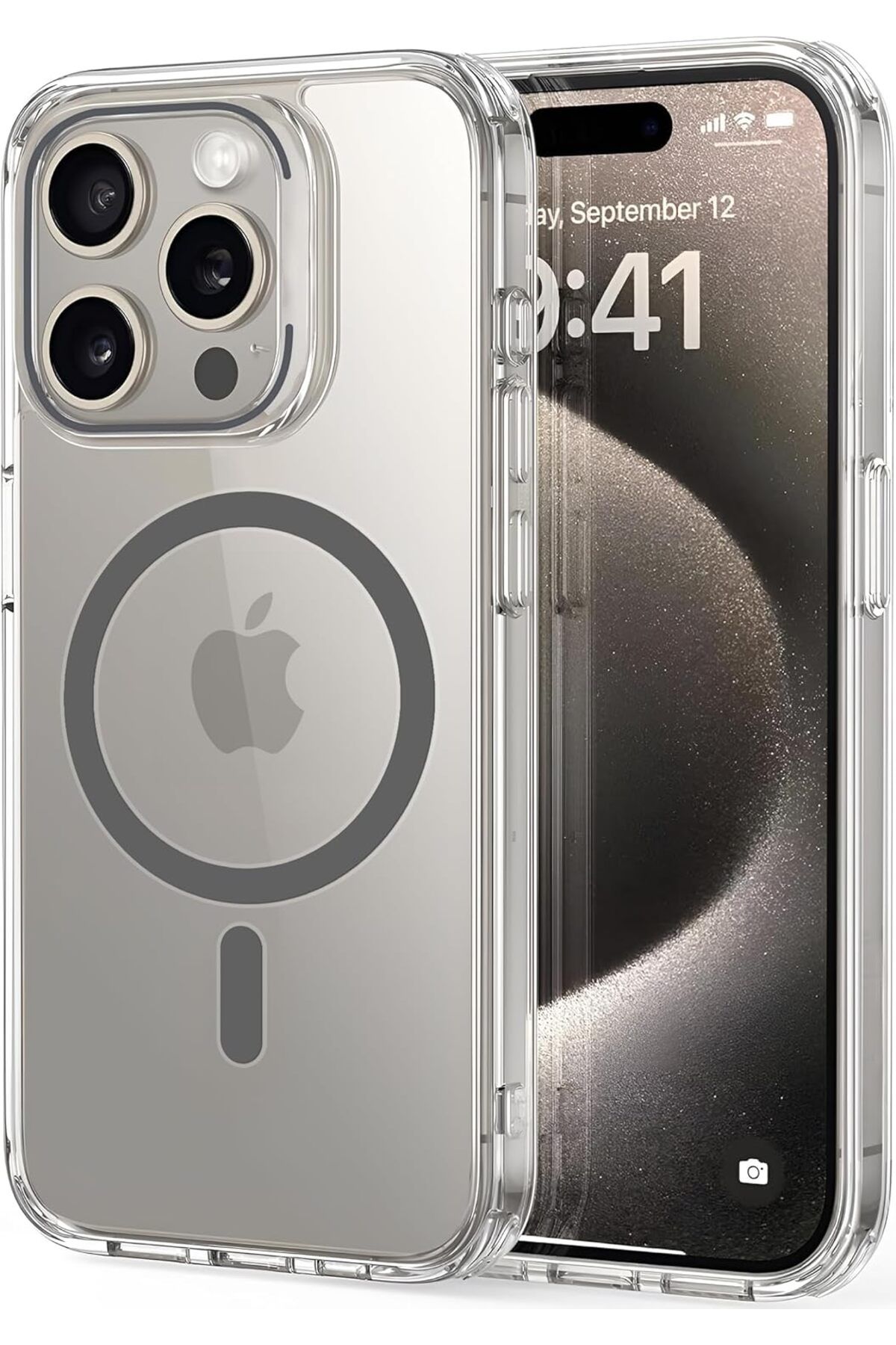 STOREMAX lbstorex iphone 15 Pro Max için Ultimate Serisi Magsafe ile uyumlu Kesinlikle Sararmayan Ultra Şef