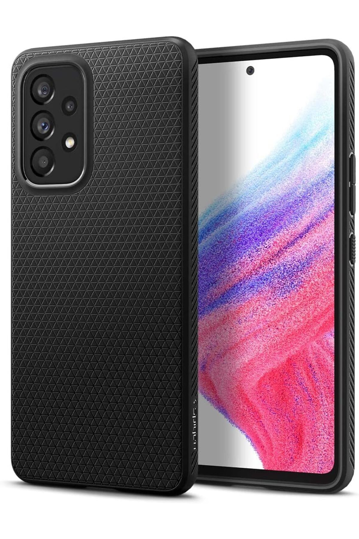 STOREMAX Galaxy A53 5G Kılıf uyumlu  Liquid Air Matte Black