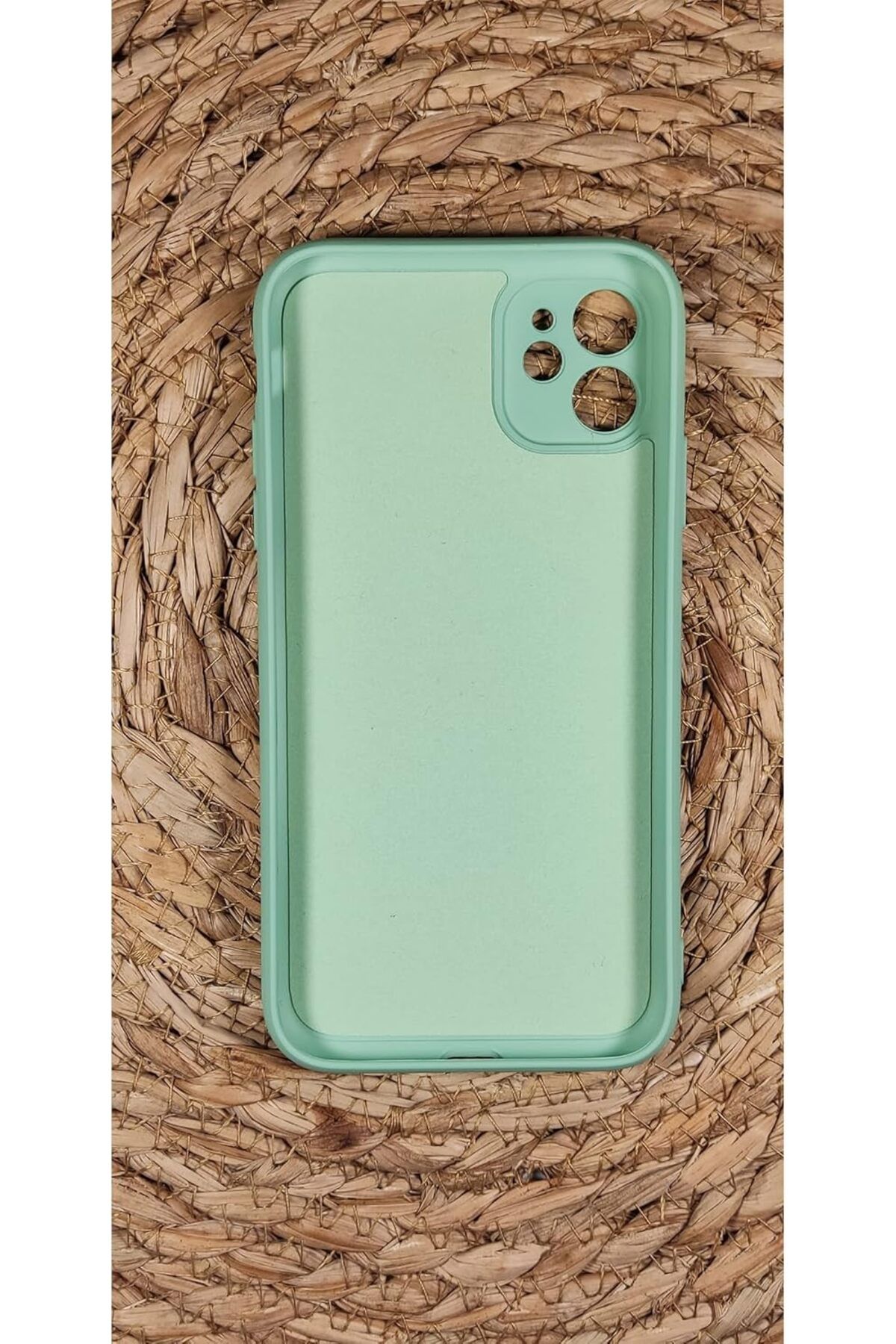 STOREMAX acelya me-likee iPhone 11 ile Uyumlu Silikon Kılıfı Mikro Fiber Astarlı Darbeye Dayanıklı Kap