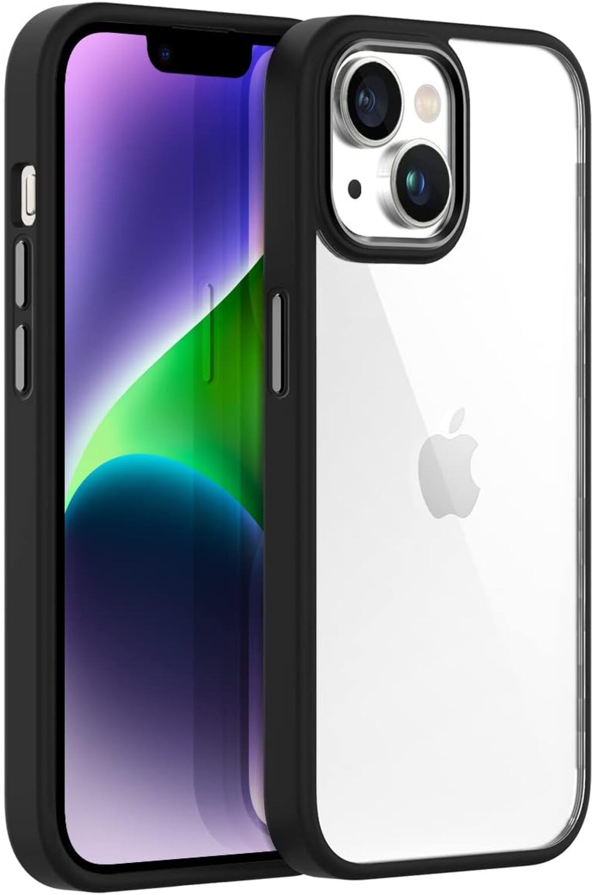 STOREMAX srhtDS LABS iPhone 14 Plus New Air Bumper Kılıf, Koruyucu Telefon Kılıfı (Siyah) Desing 266450