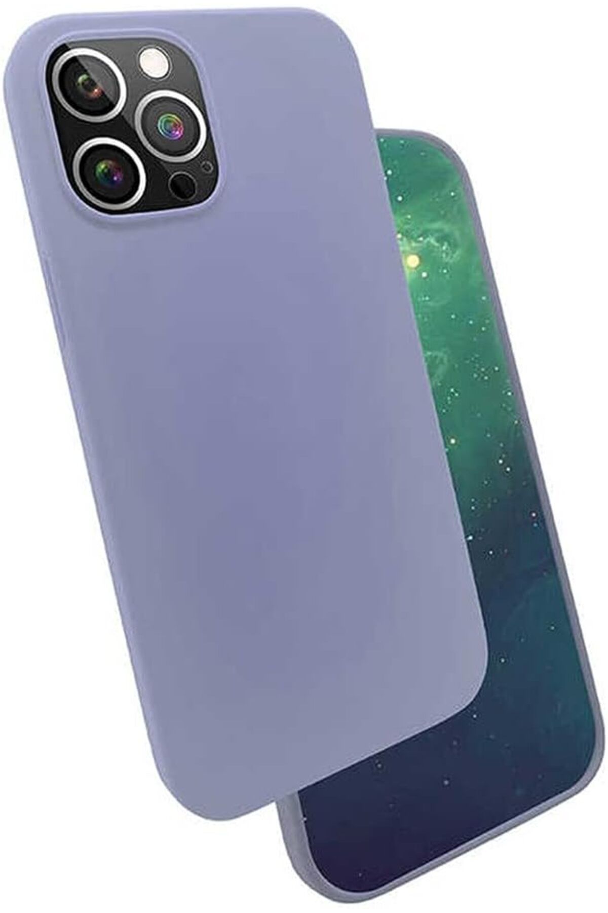 STOREMAX srhtDS iPhone 12 Pro Max Kılıf Zore Silk Silikon Desing 266450