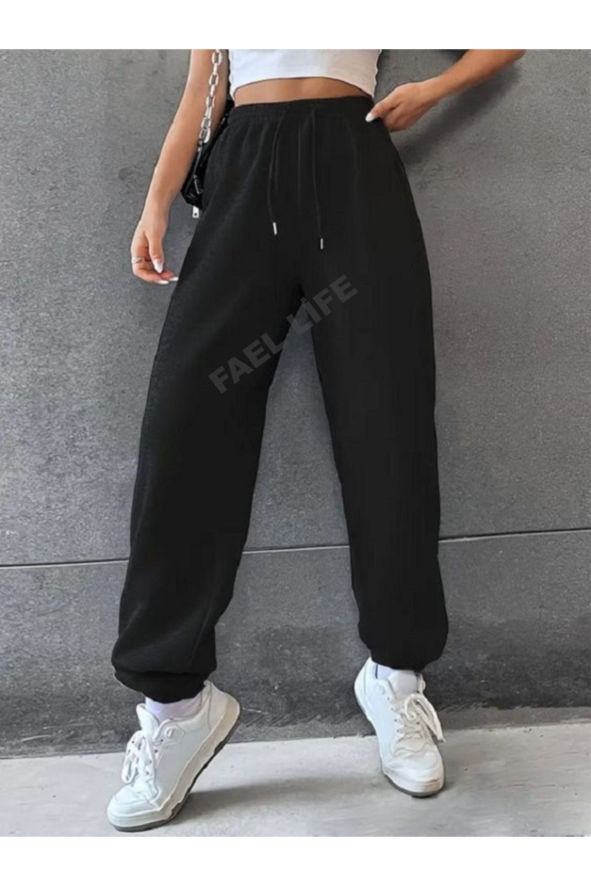 FAEL LİFE UNISEX ESOFMAN ALTI JOGGER PC LASTIKLI  BASIC KADIN/ERKEK