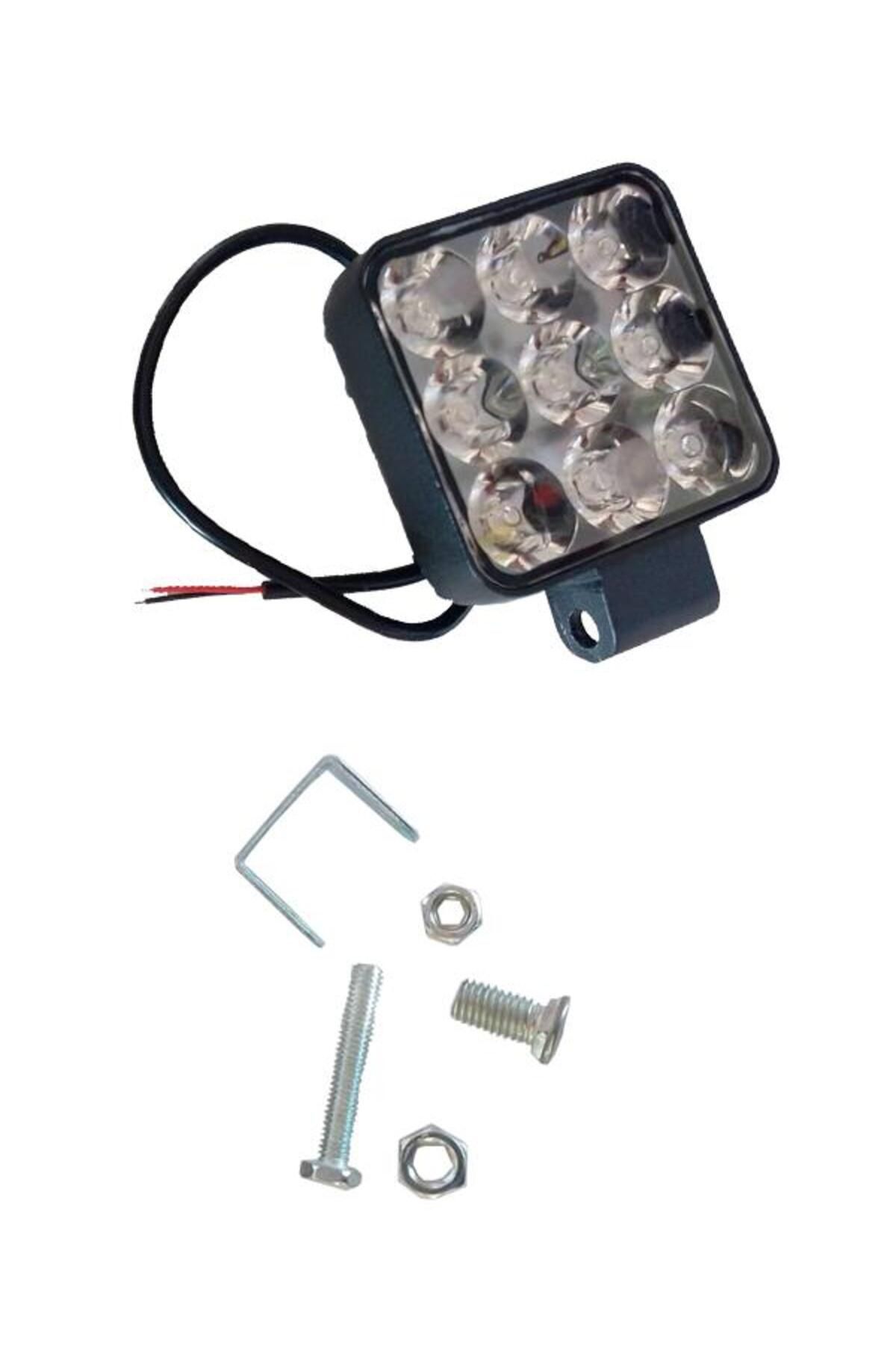 Motobisavm ÇALIŞMA LAMBASI 10-30V 9 LED 27W (KÜÇÜK TİP)