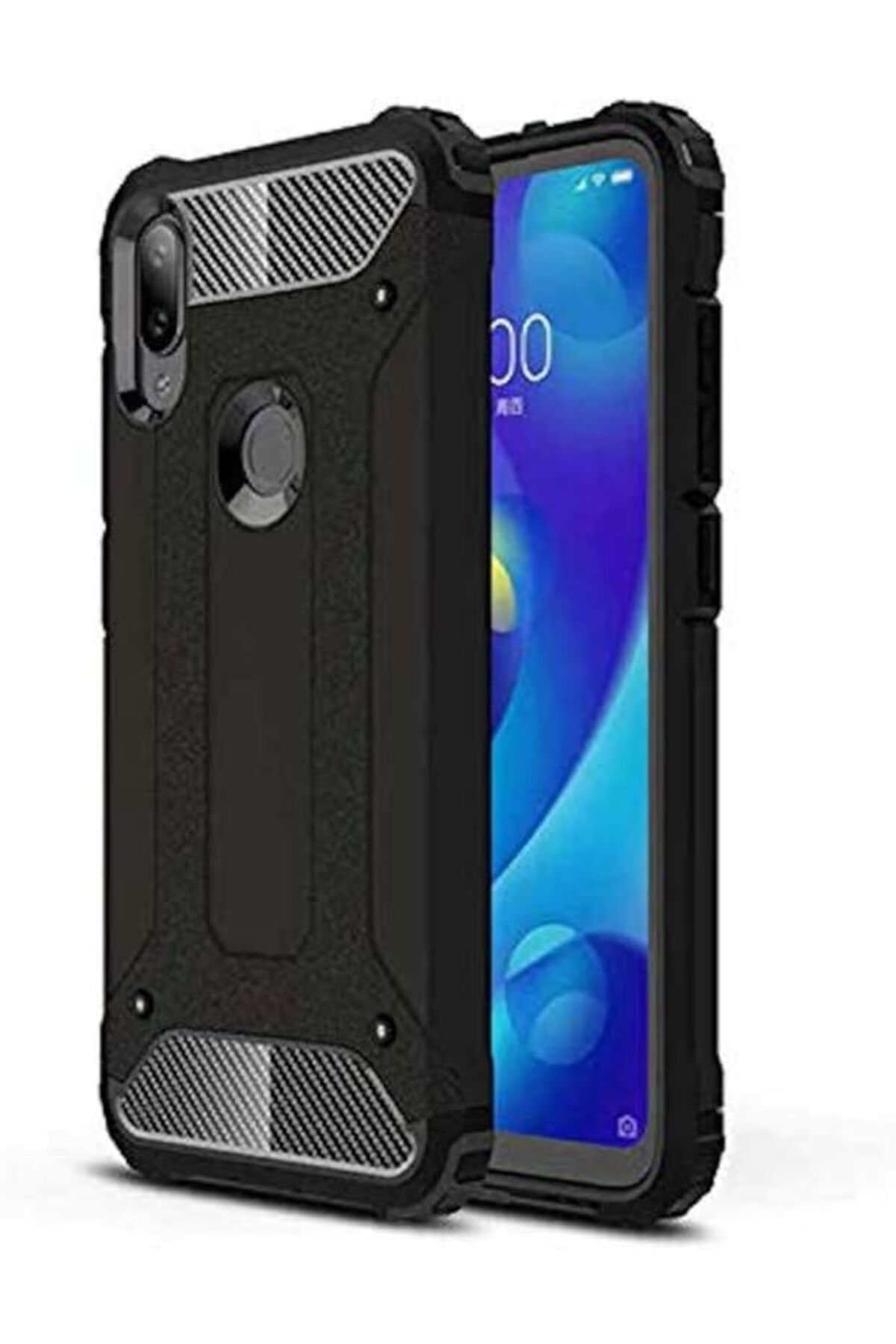 STOREMAX cmllashop Xiaomi Mi Play ile uyumlu Kılıf Zore Crash Zırh Tipi Koruyucu Çift Katmanlı Silikon K