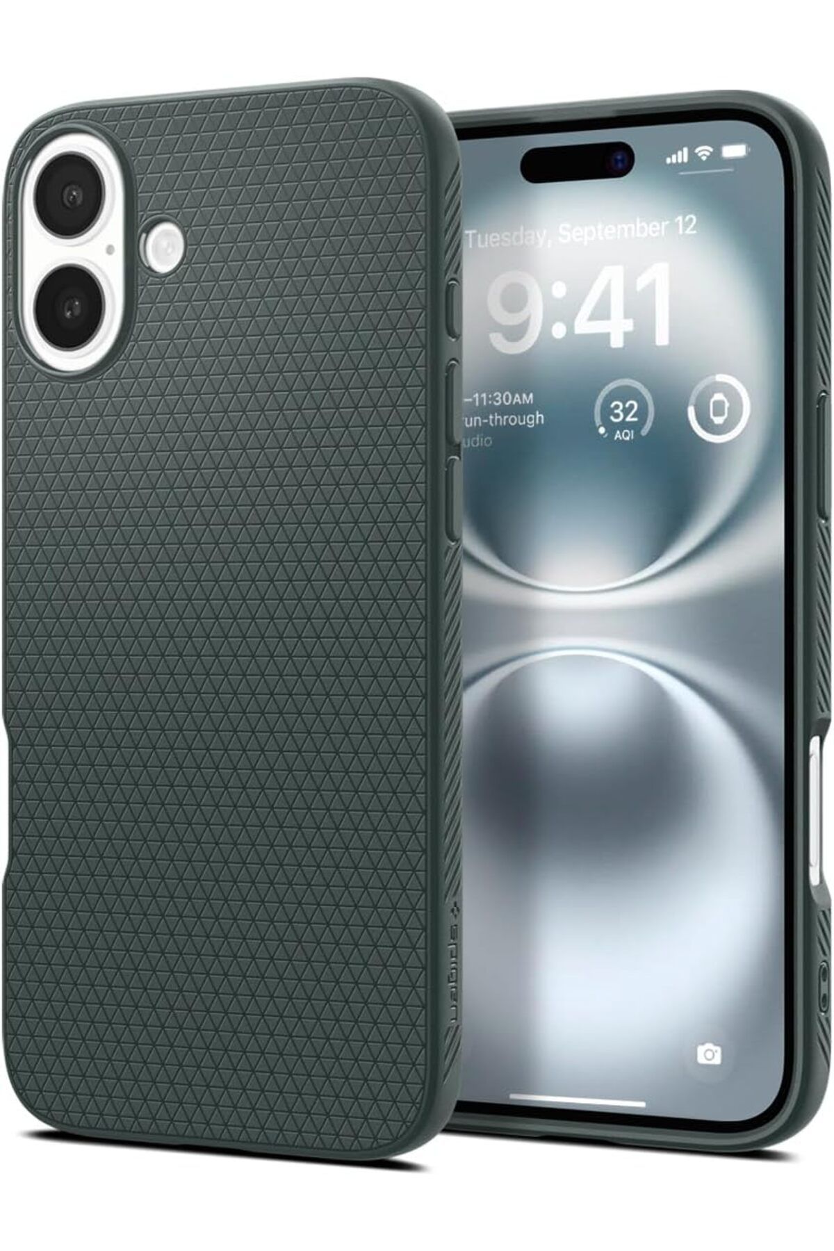 STOREMAX lbstorex iPhone 16 Plus Kılıf Liquid Air Abyss Green - ACS08068 Newdsng 1116818