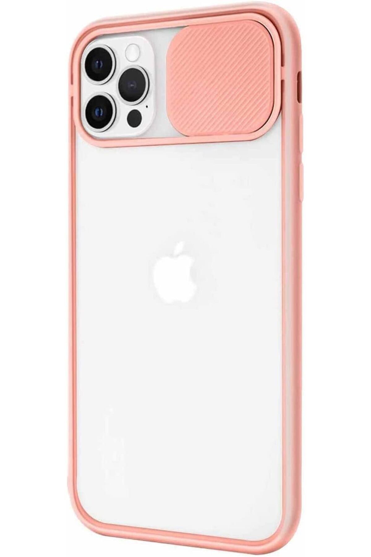 STOREMAX iPhone 13 Pro Kılıf Slide Camera Lens Protection Pembe  1005813