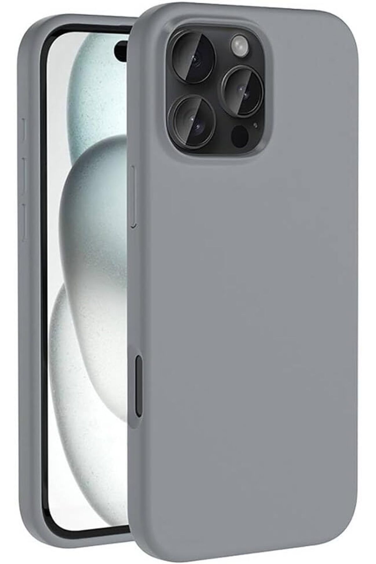 STOREMAX bystoreby İle Uyumlu iPhone 16 Pro Max Kılıf Magsafe Şarj Özellikli Sıvı Teknolojili Silinebi