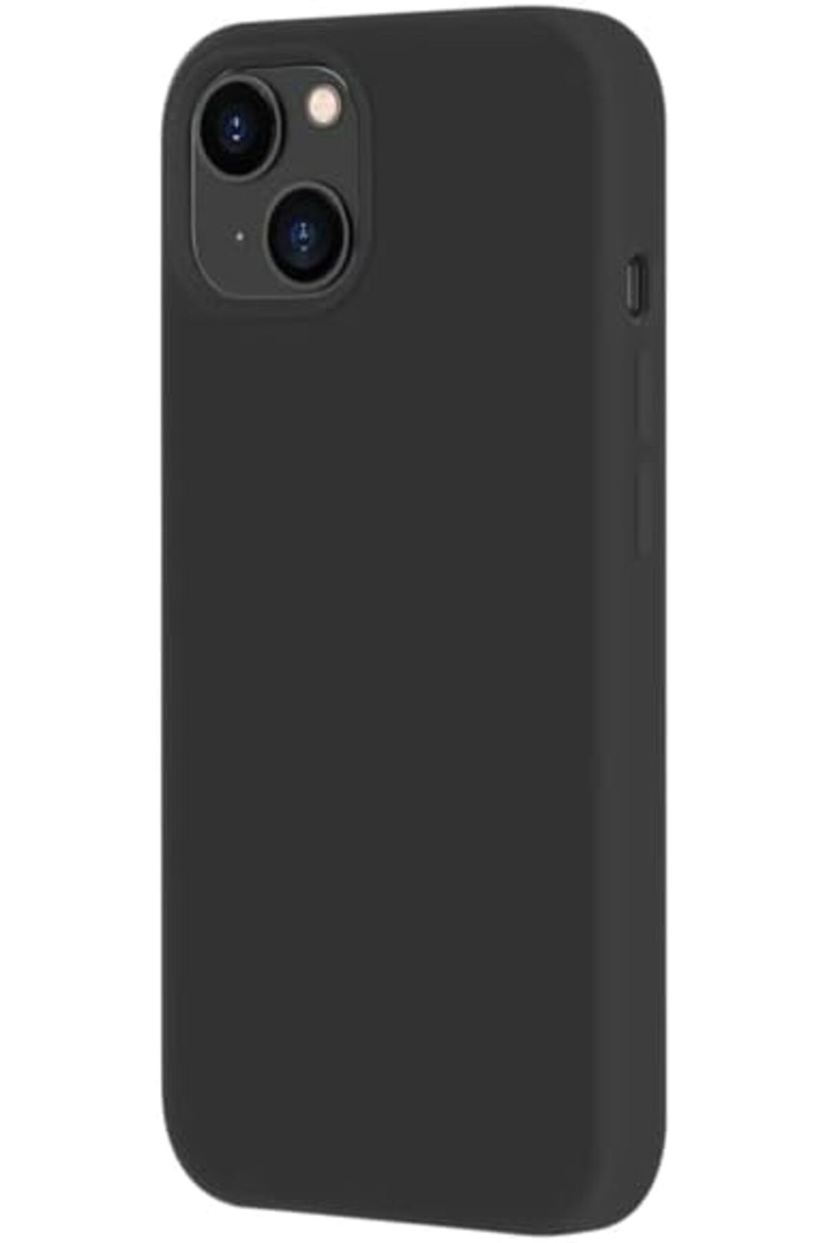 STOREMAX Trend Iphone 13 Uyumlu içi Kadife Lansman Liquid Silicone kılıf Şok Emici Tam Koruma