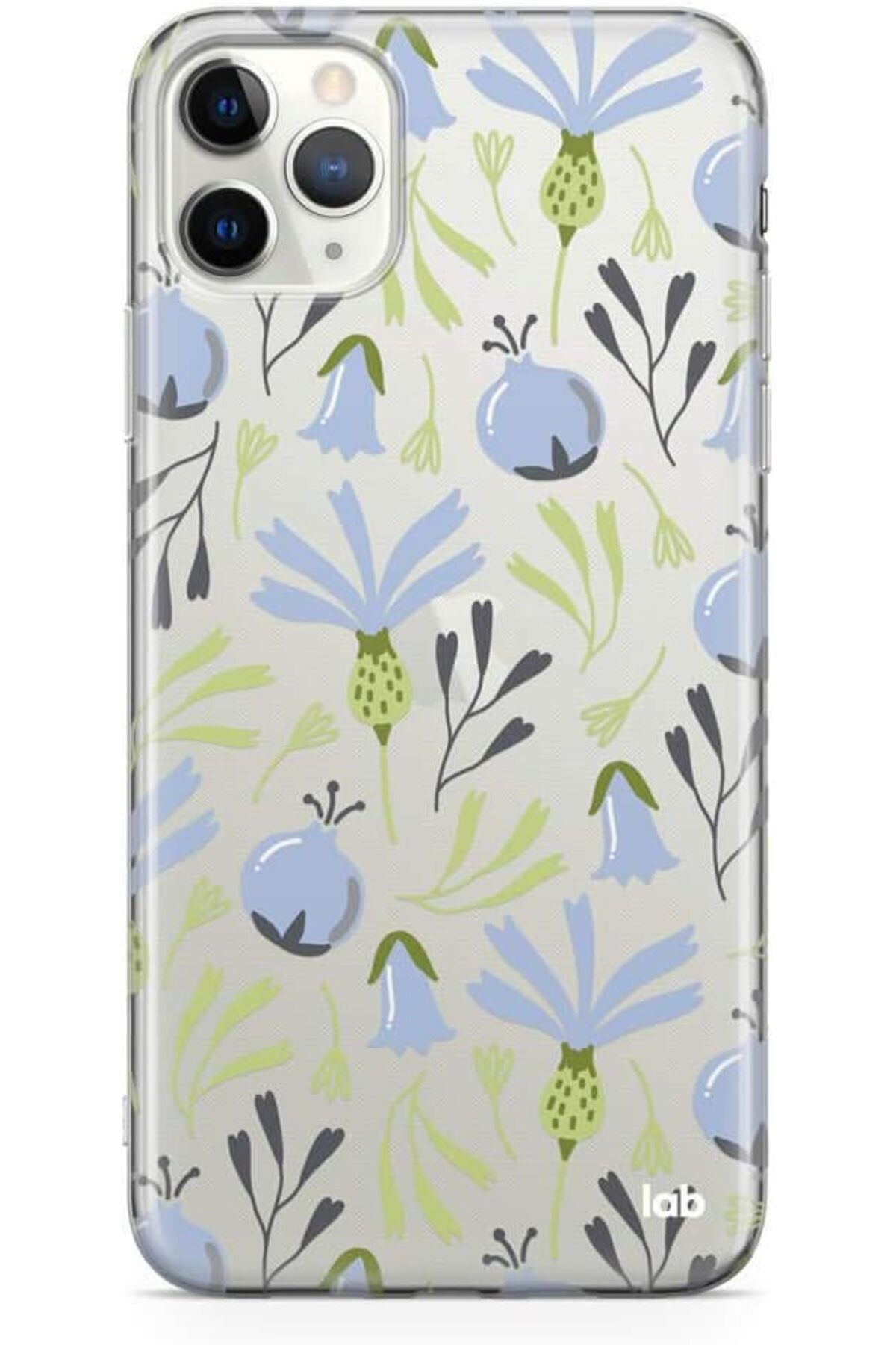 STOREMAX nslmshop IPhone 11 Pro Max "Blue Day Dream" Tasarımlı Şeffaf Kılıf Life Store 1037065