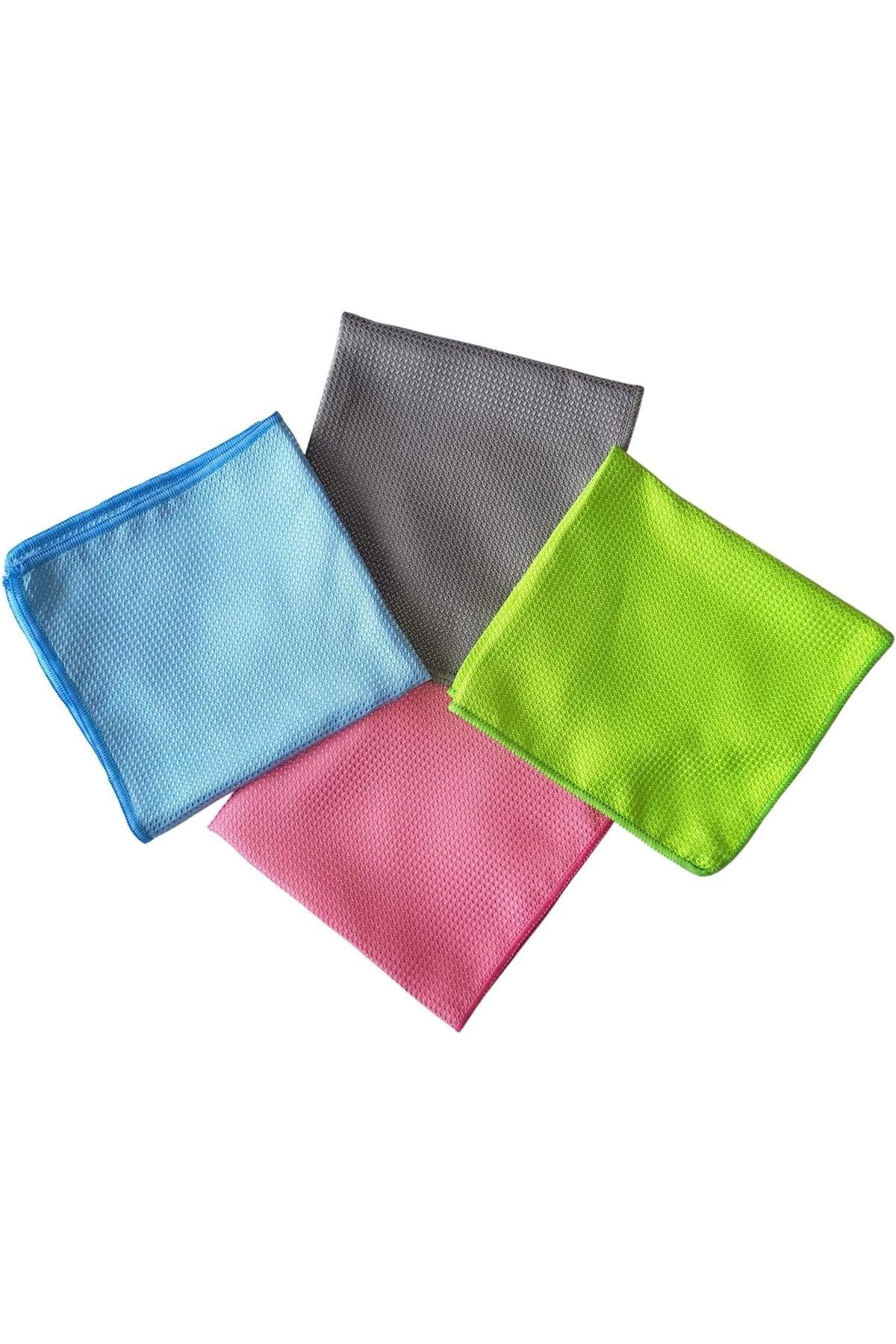 STOREMAX lbstorex LIFE Mikrofiber süper sihirli bezler - 4 adet - cam temizleme bezi, araba pencere bezi, pa