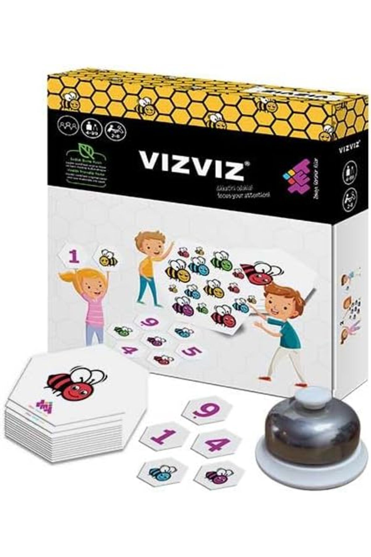 STOREMAX lbstorex Zeka VIZ VIZ Dikkat ve Zeka Oyunu 4+ Yaş 8 Oyuncu Newdsng 1116818
