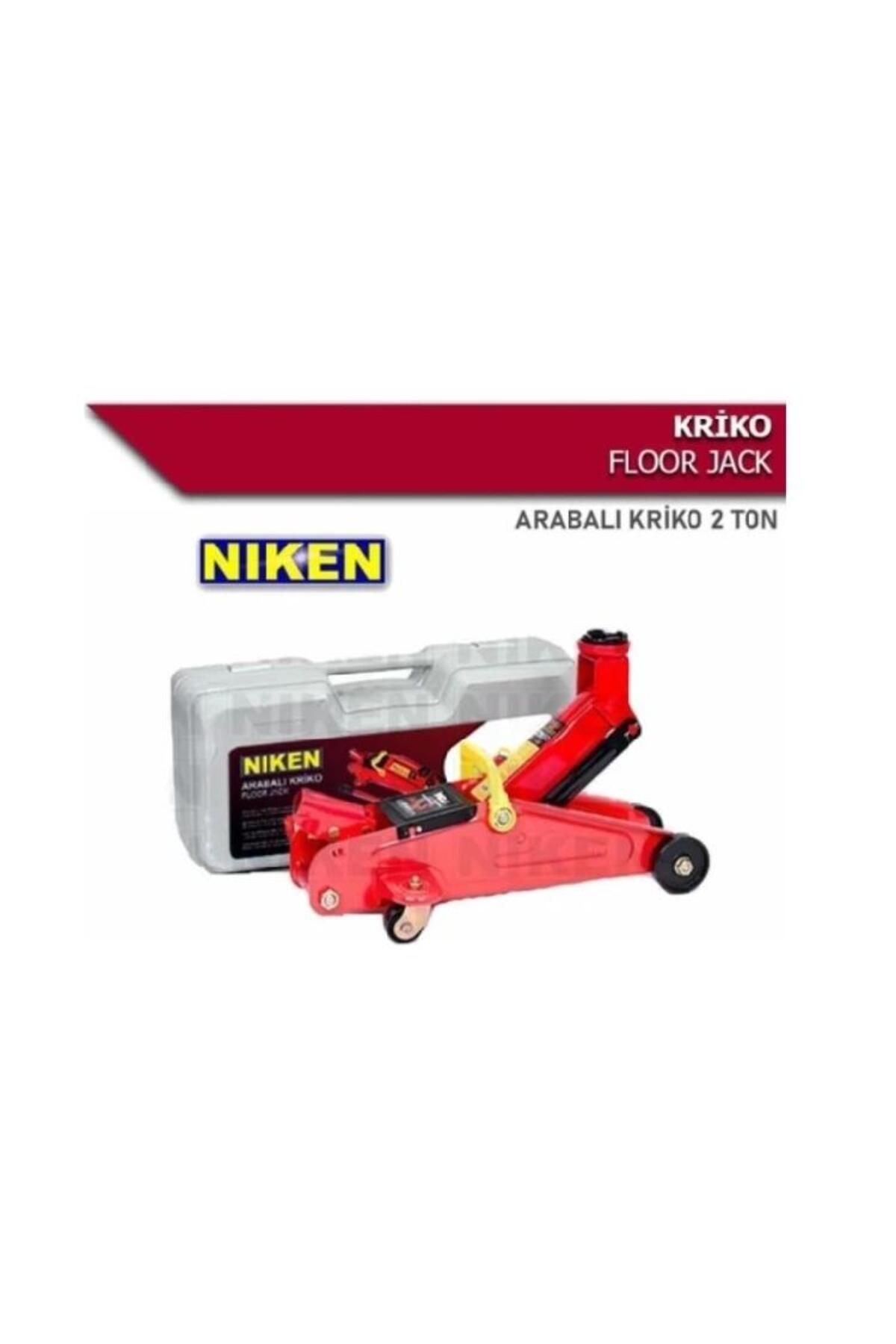 aycenoto KRİKO 2 TON HİDROLİK ARABALI ÇANTALI NİKEN 0300030101