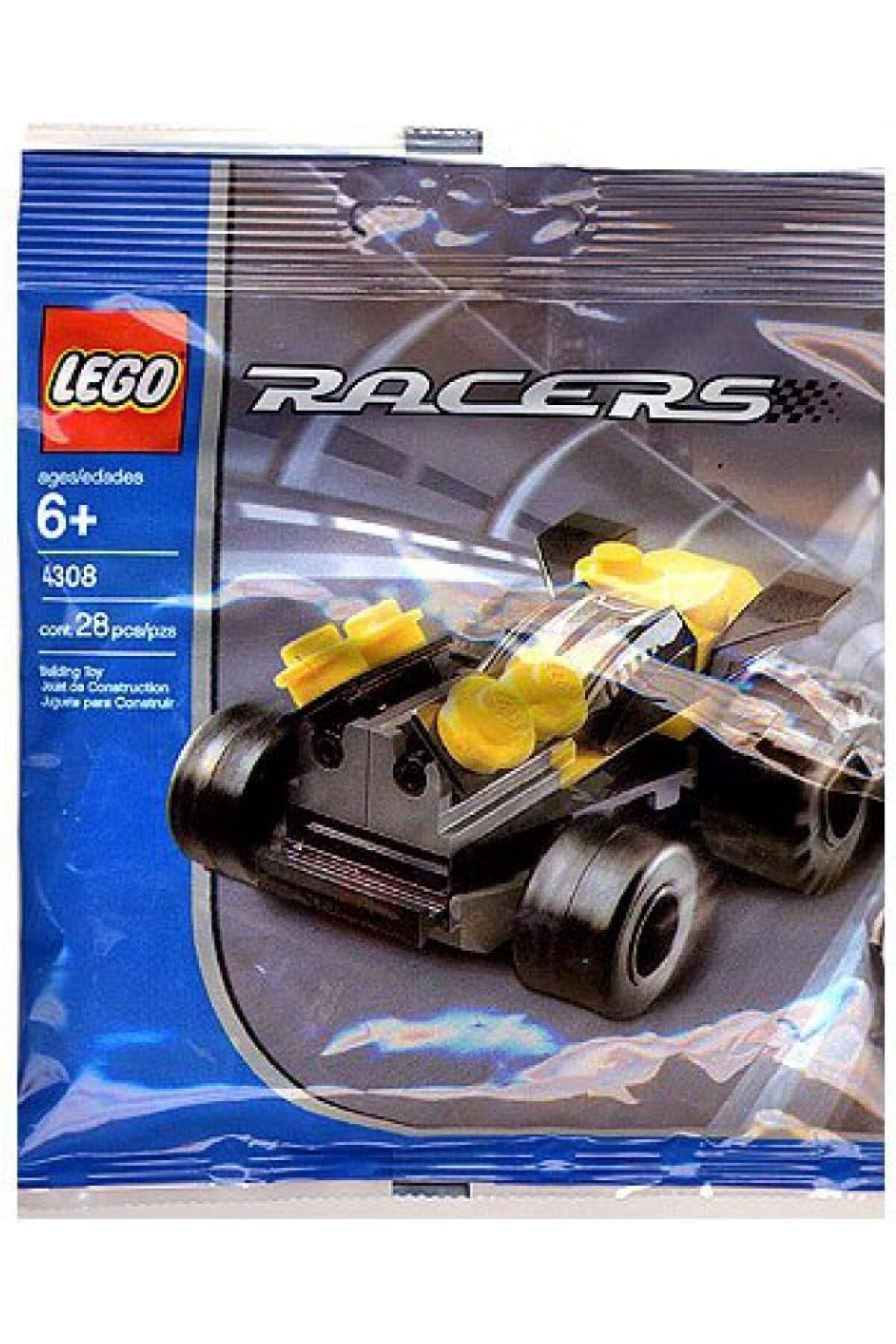 STOREMAX jvnnastore Racers Mini Set 4308 Yellow Racer 646268