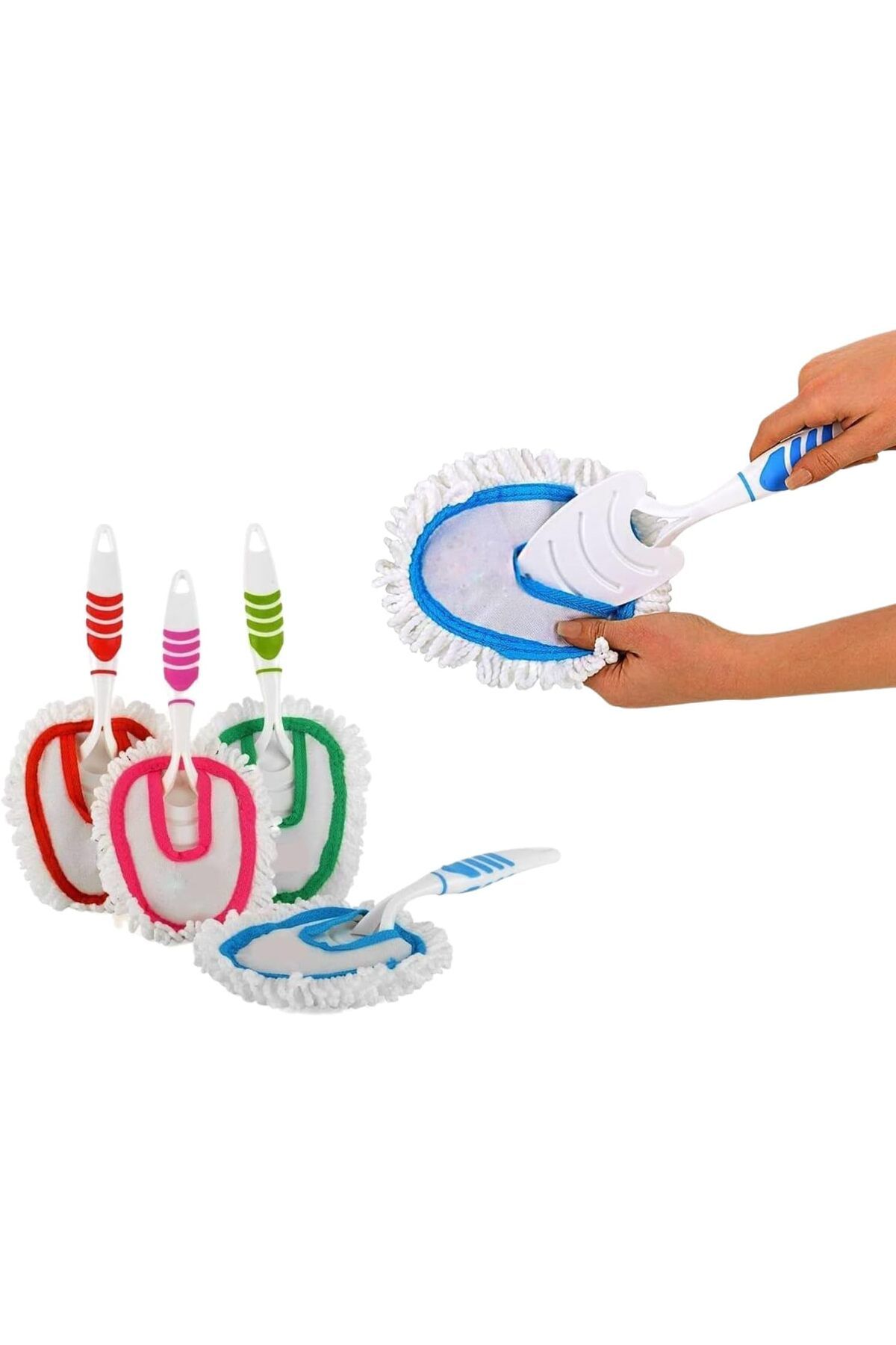 STOREMAX cmllashop Toz Alıcı Plastik Aparatıyla Birlikte Çok Renkli Kokulu Fonksiyonel Temizleyici Her Ze