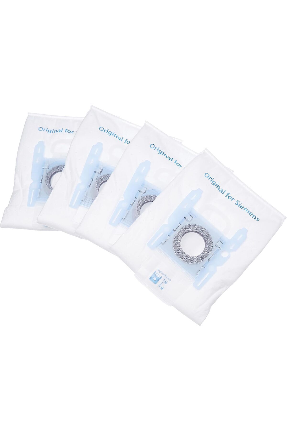 STOREMAX sellbuystore PowerProtect VZ41FGALL Elektrikli Süpürge Torbası (Type G, VS01 hariç) 4 adet Beyaz