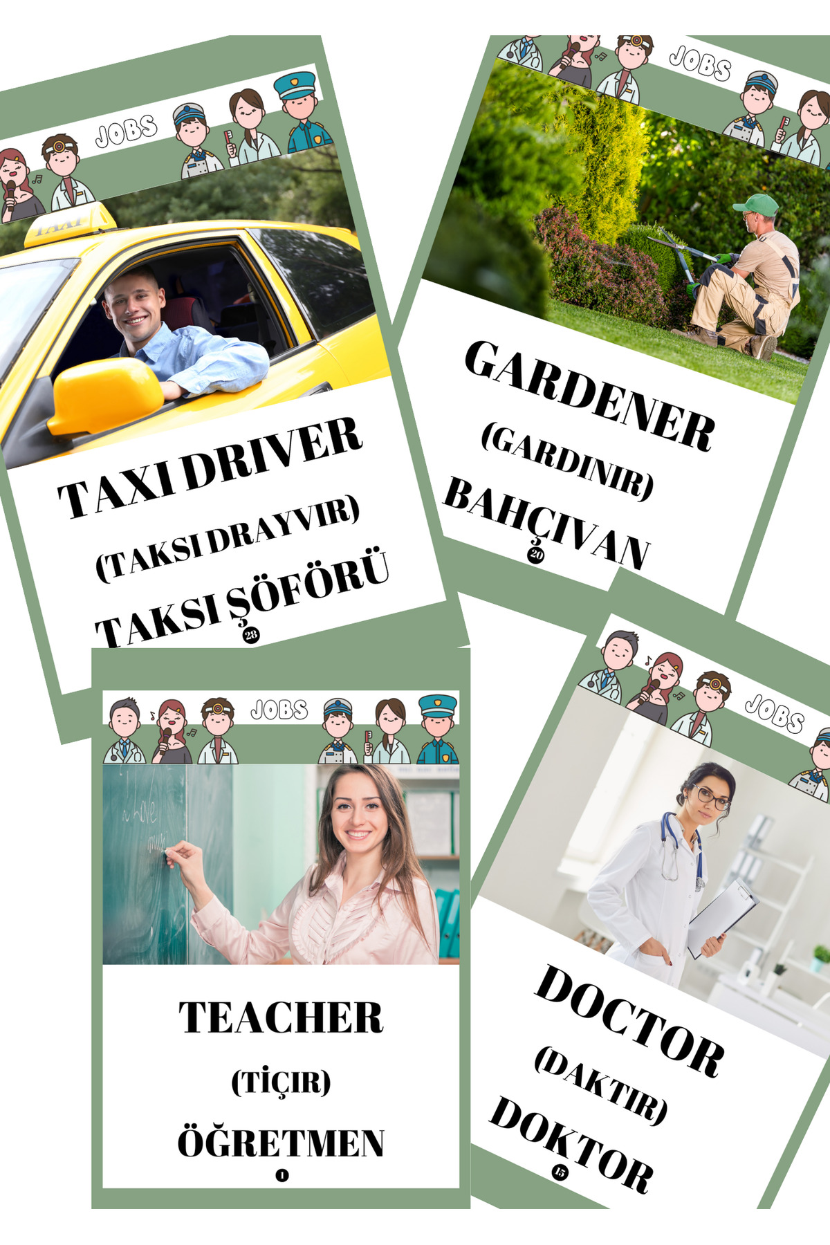 Baby İNGİLİZCE EĞİTİM FLASH KARTLARI - BLOK 2 fotoğrafı 3 (önizleme)