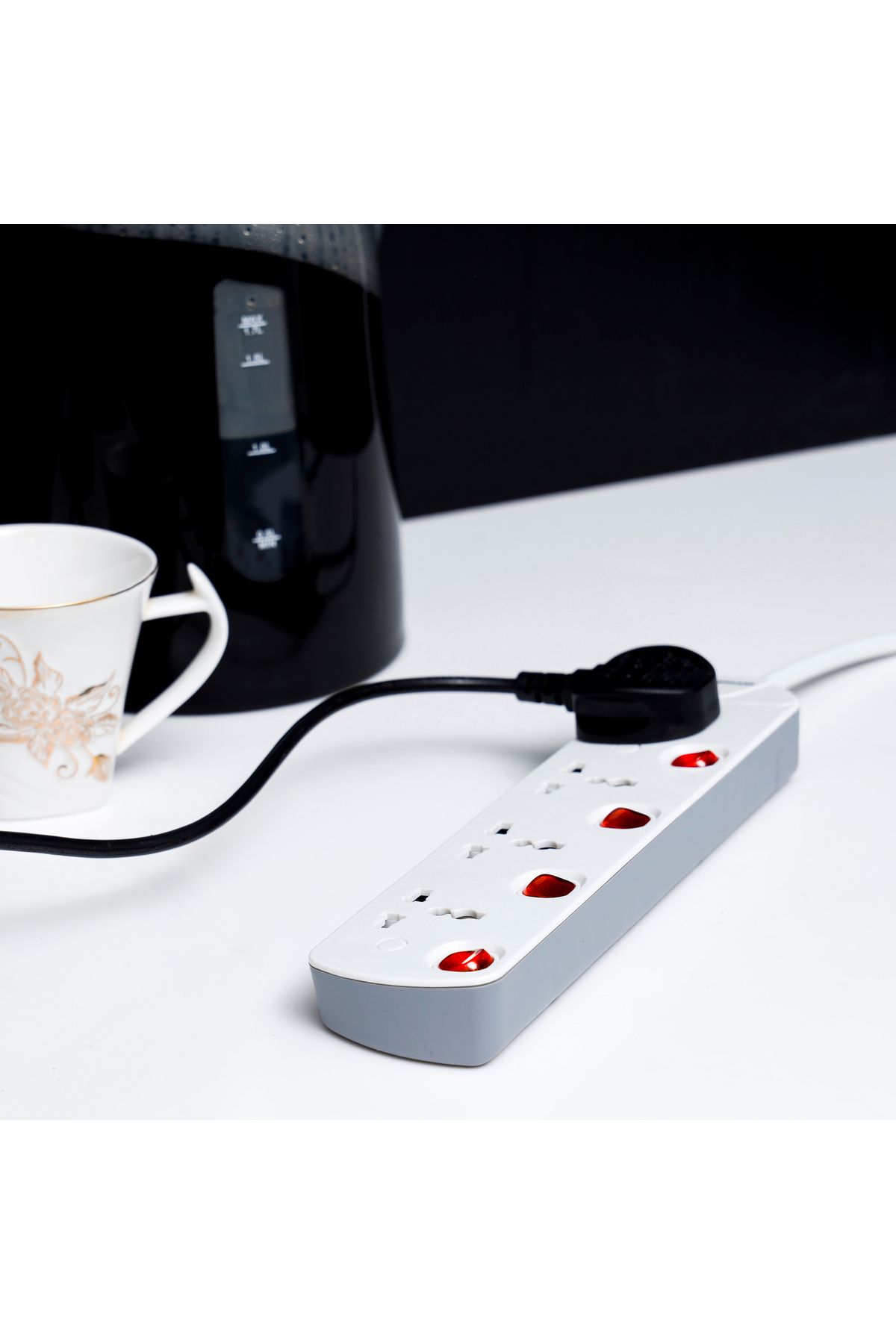 Olsenmark-Extension Socket, 4 Way - 3 M Power Extension Socket Cord | OMES1811 2