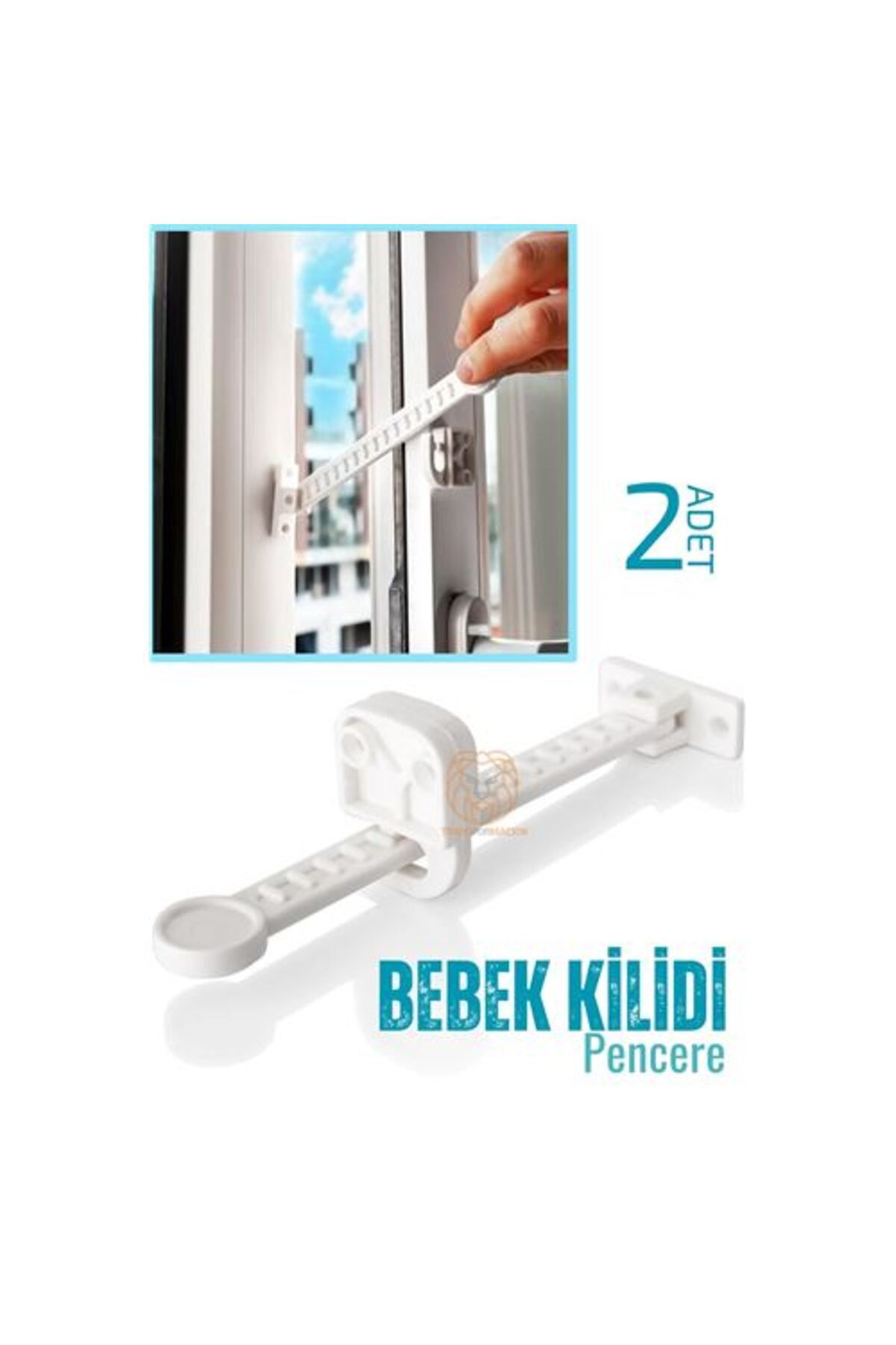 Yıldızan Bebek Kilidi Ayarlanabilir Pencere Kilidi 2 Adet