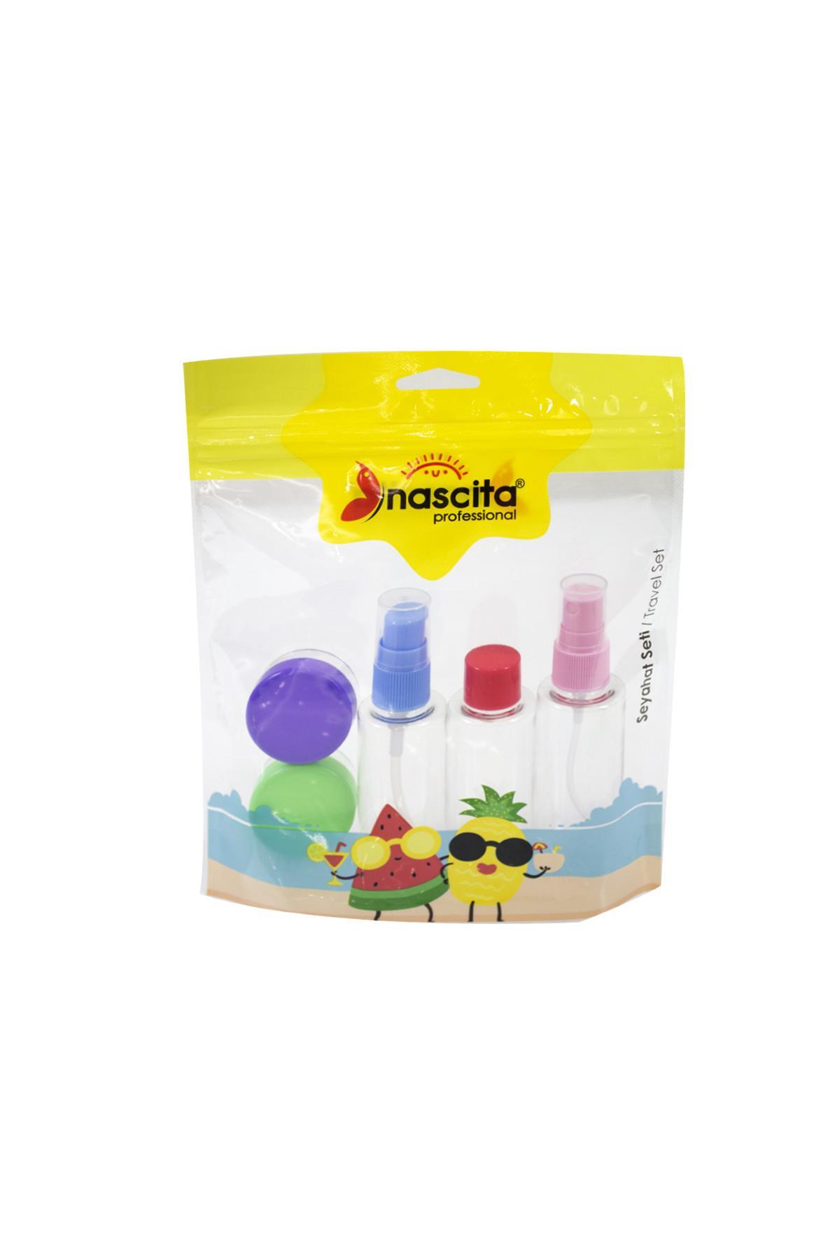 nascita ست بطری ۵ تکه رنگارنگ - ۱۹ — NASSISESET0019