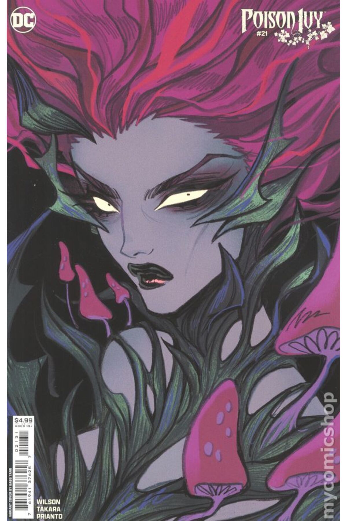 Kolektif Kitap Poison Ivy #21 Babs Tarr Cover (İngilizce)