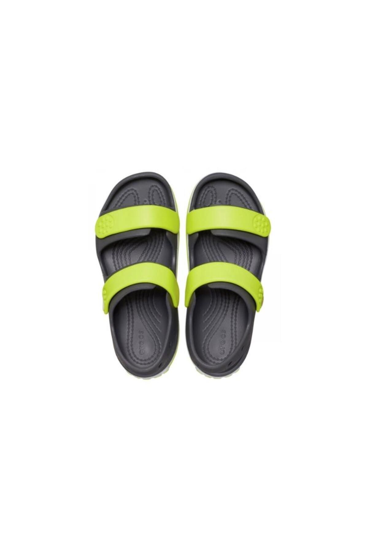 Crocs-شبشب للأطفال من Crocband Cruiser Sandal K Cr 209423 -crc.1nj رمادي-34-35 2