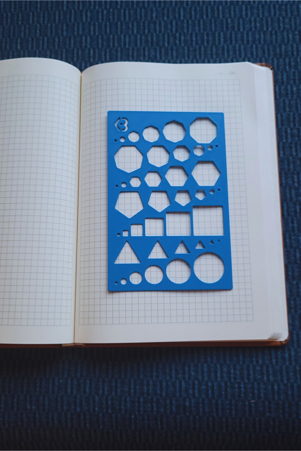 Karmelom Studio-Multi-Purpose Geometric Template Ruler 2