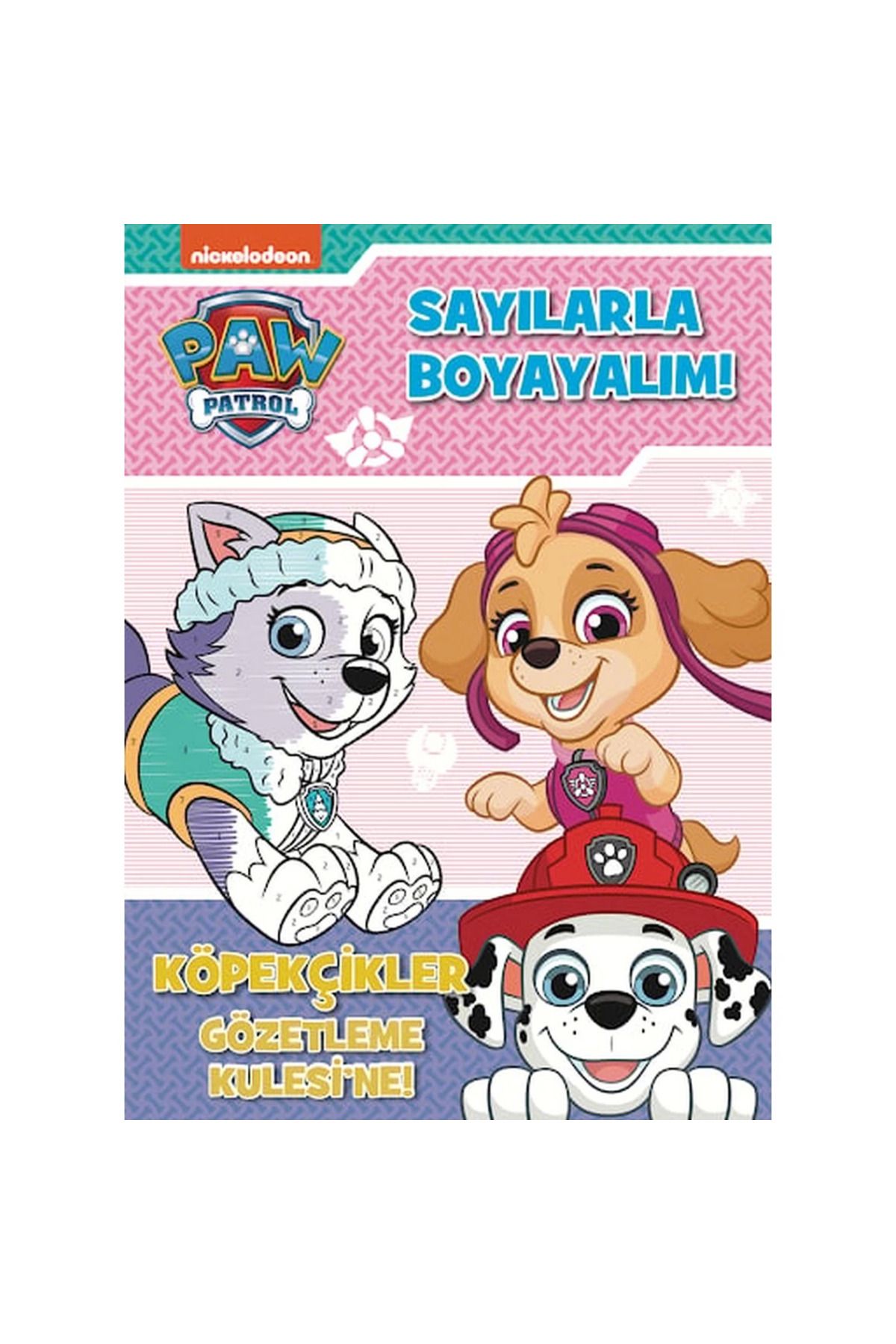 TOYFEST Paw Patrol Sayılarla Boyayalım! Eğitici Çocuk Kitabı