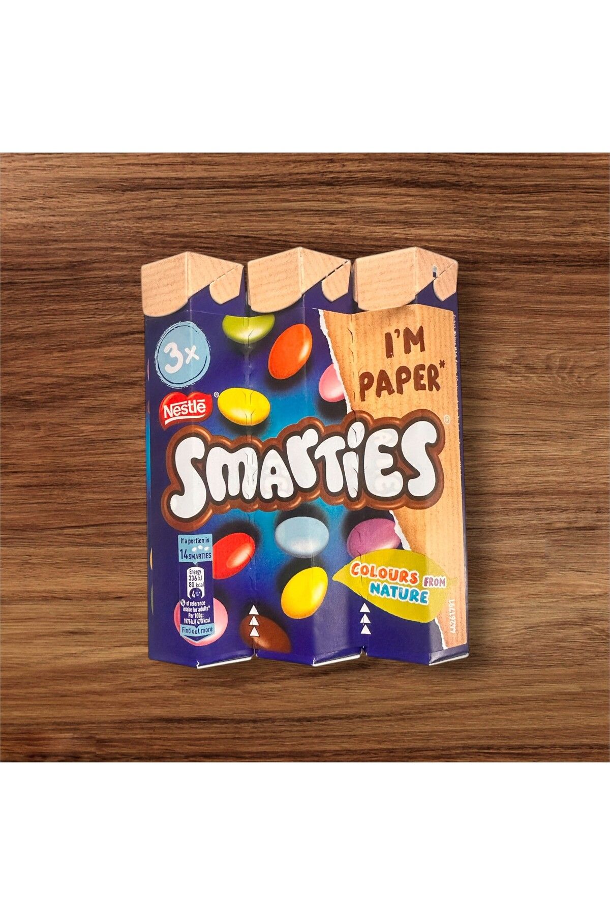 Nestle Smarties 3X34 gr - Bonbon 3 ADET