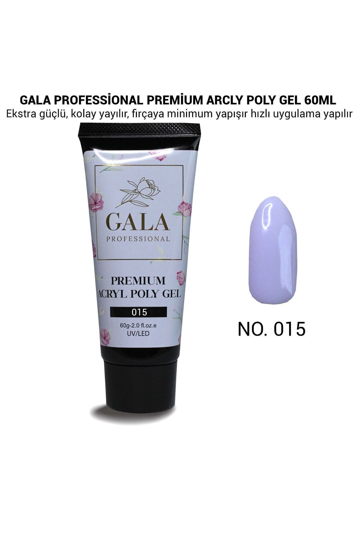 gala smart Premium Akrilik Poly Jel 60ml No.15