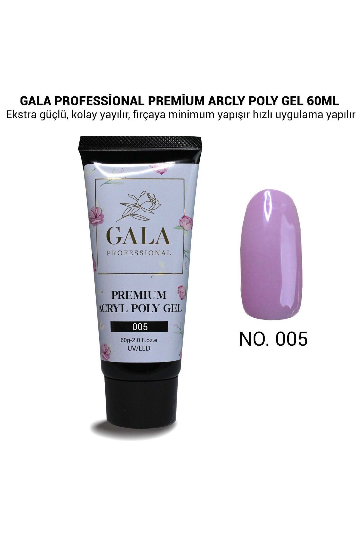 gala smart Premium Akrilik Poly Jel 60ml No.05