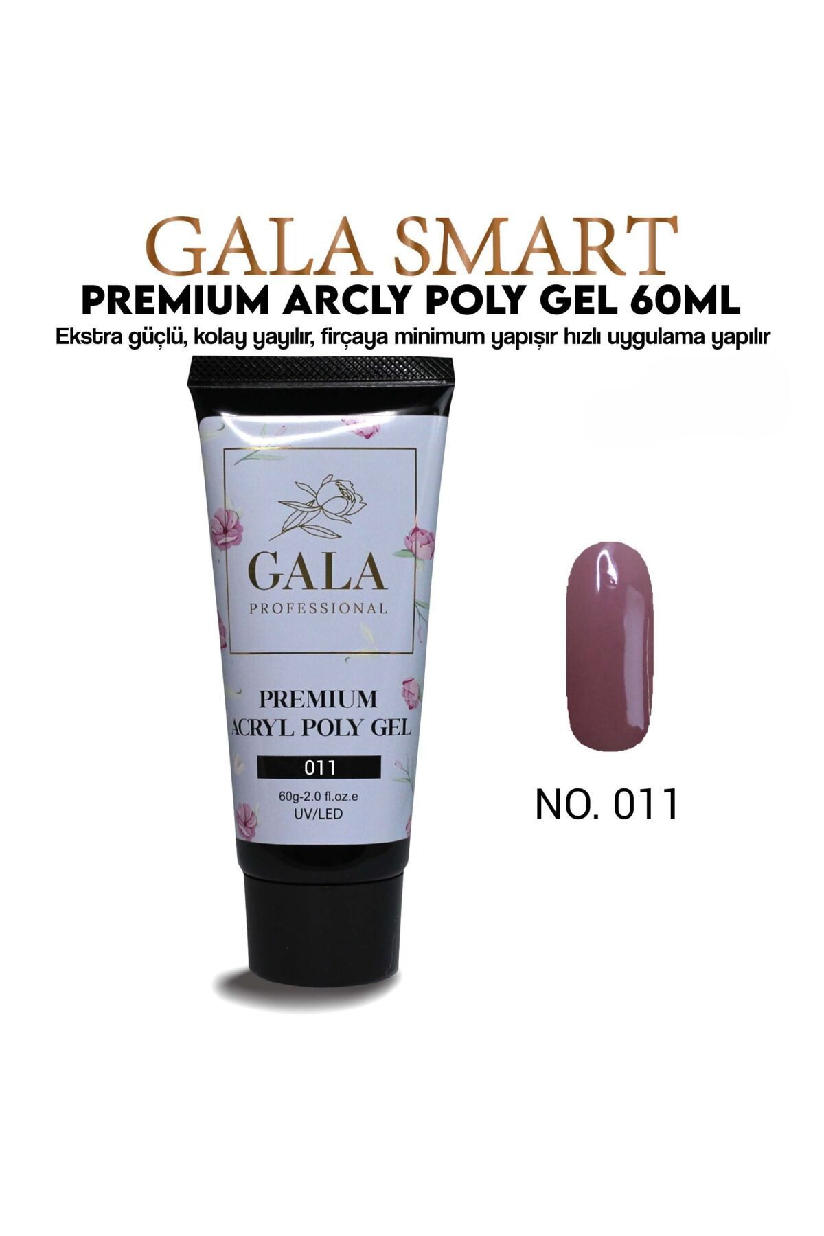 gala smart Premium Akrilik Poly Jel 60ml No.11