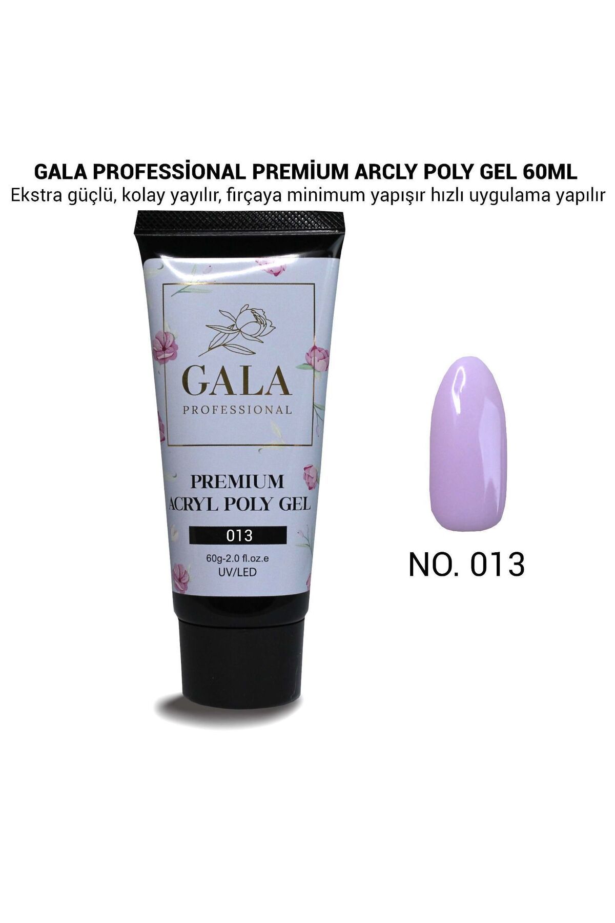 gala smart Premium Akrilik Poly Jel 60ml No.13