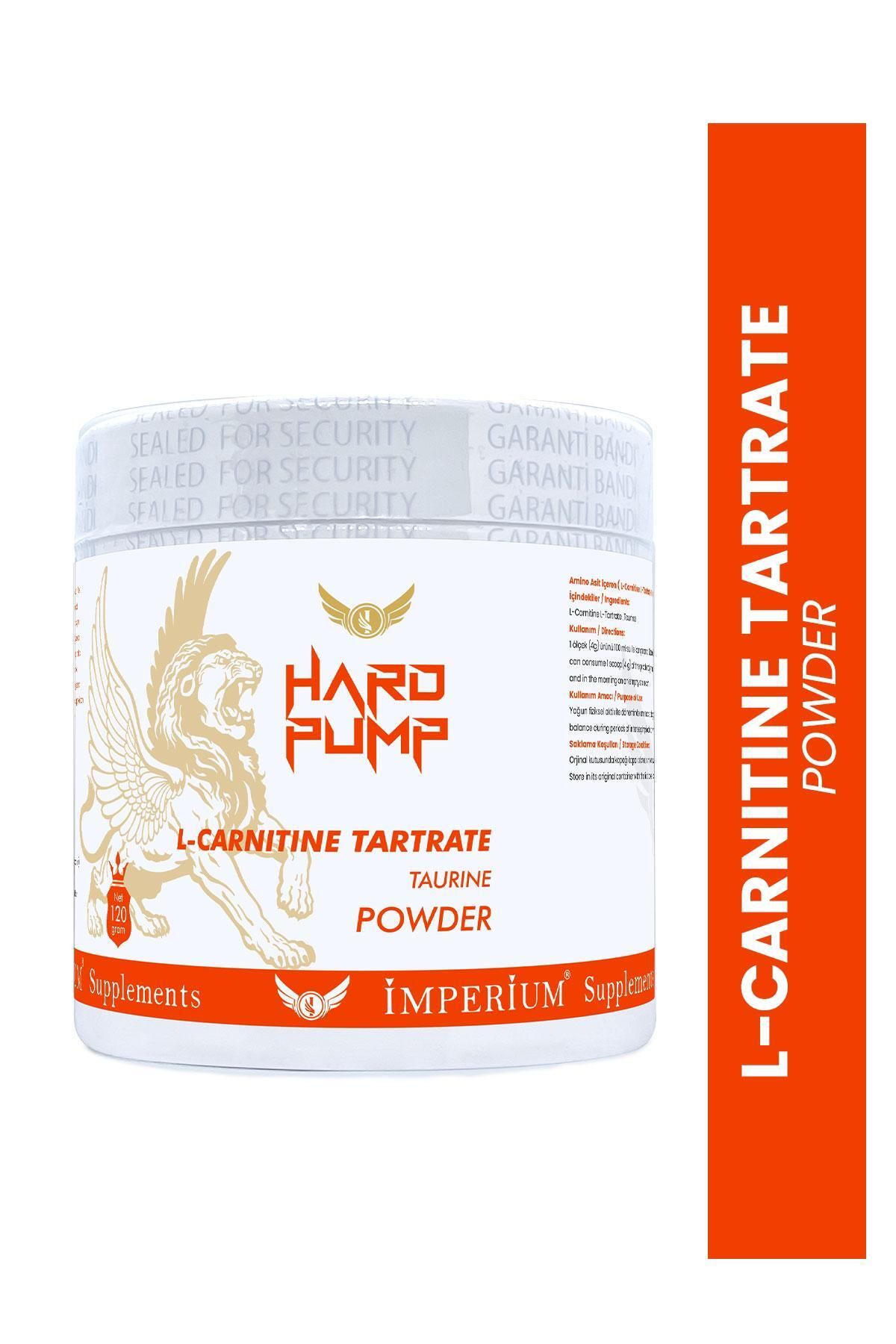 Hard Pump L-Carnetine Tartrate Boost + Taurine Fusion 120 g 30 Service