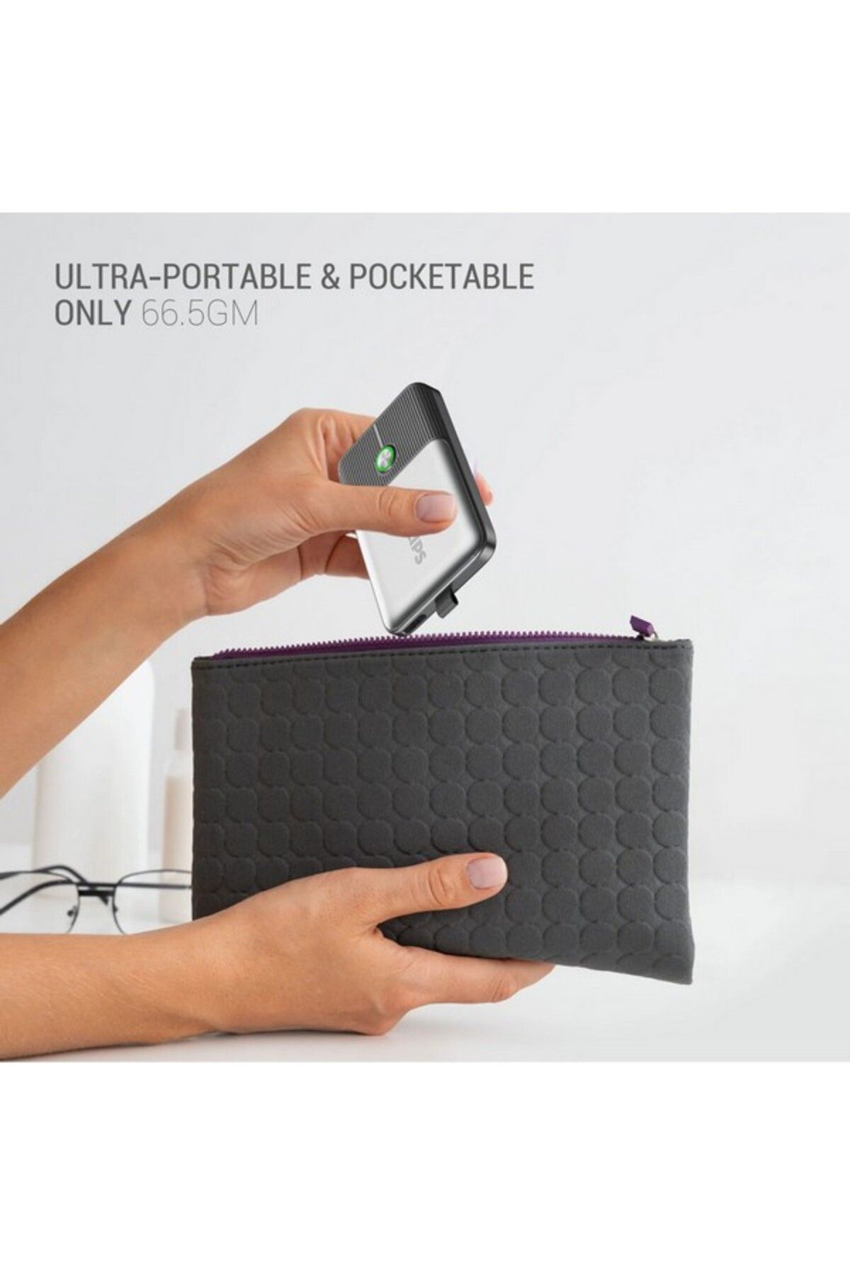 Philips-350 Lumens ABS Multi-Functional Rechargeable Pocket Flashlight 1.4 x 5.9 x 10.2 cm 6